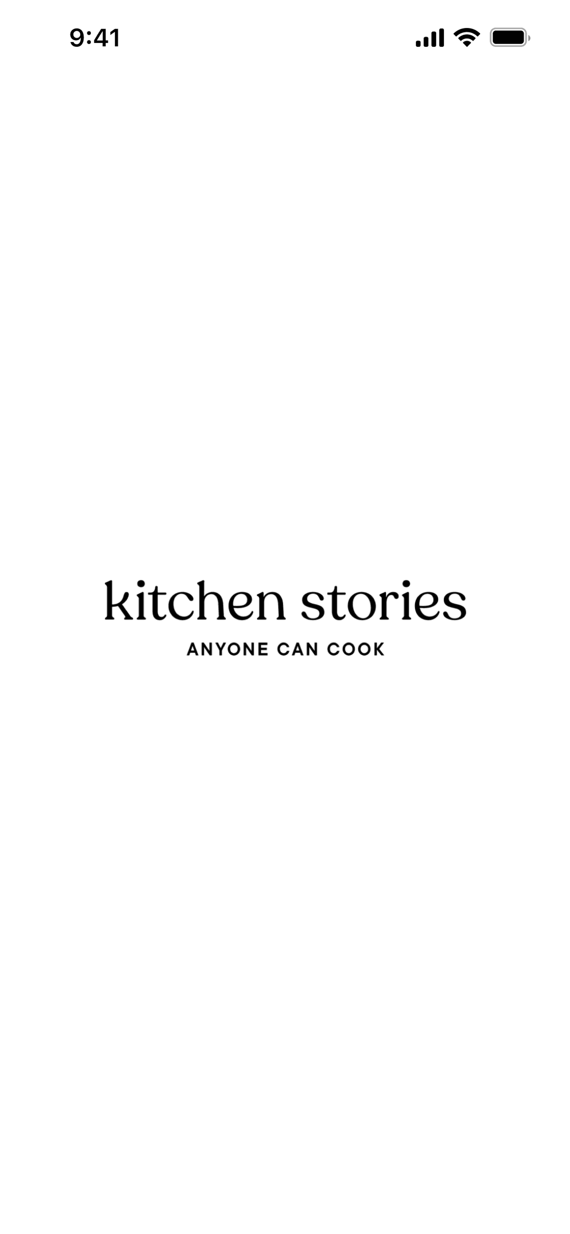 Kitchen Stories iOS Food & Drink interface screenshot 1