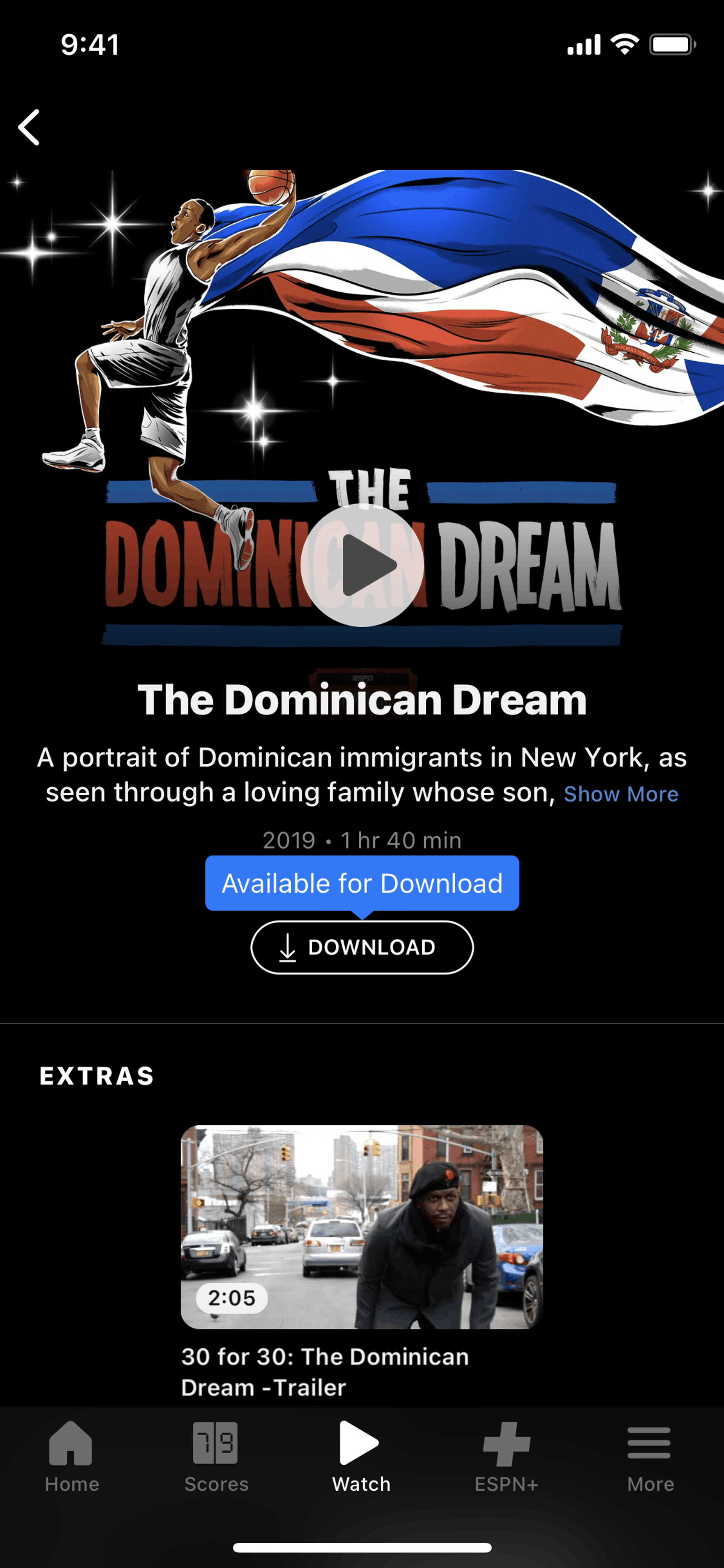 ESPN iOS Sports interface screenshot 17