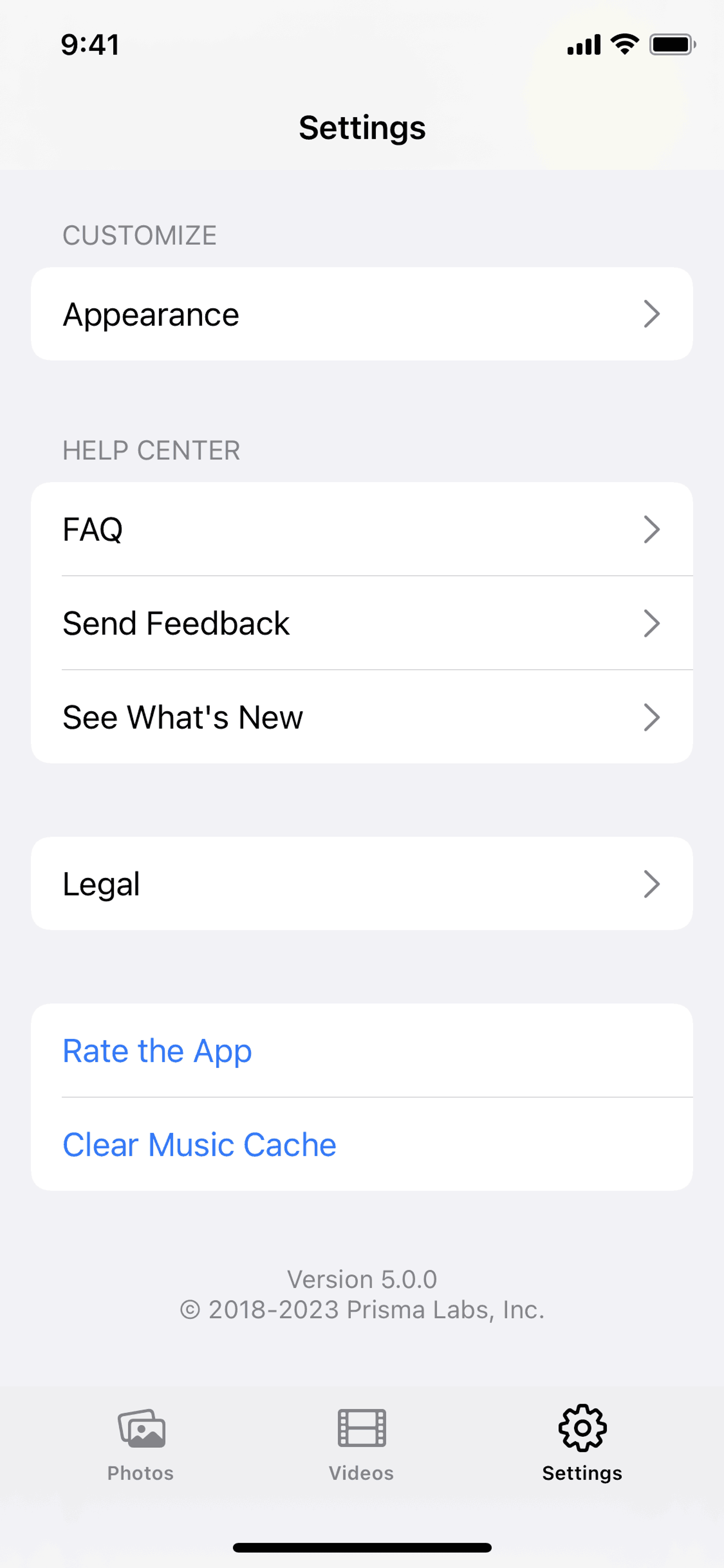 Lensa AI iOS Photo & Video interface screenshot 4