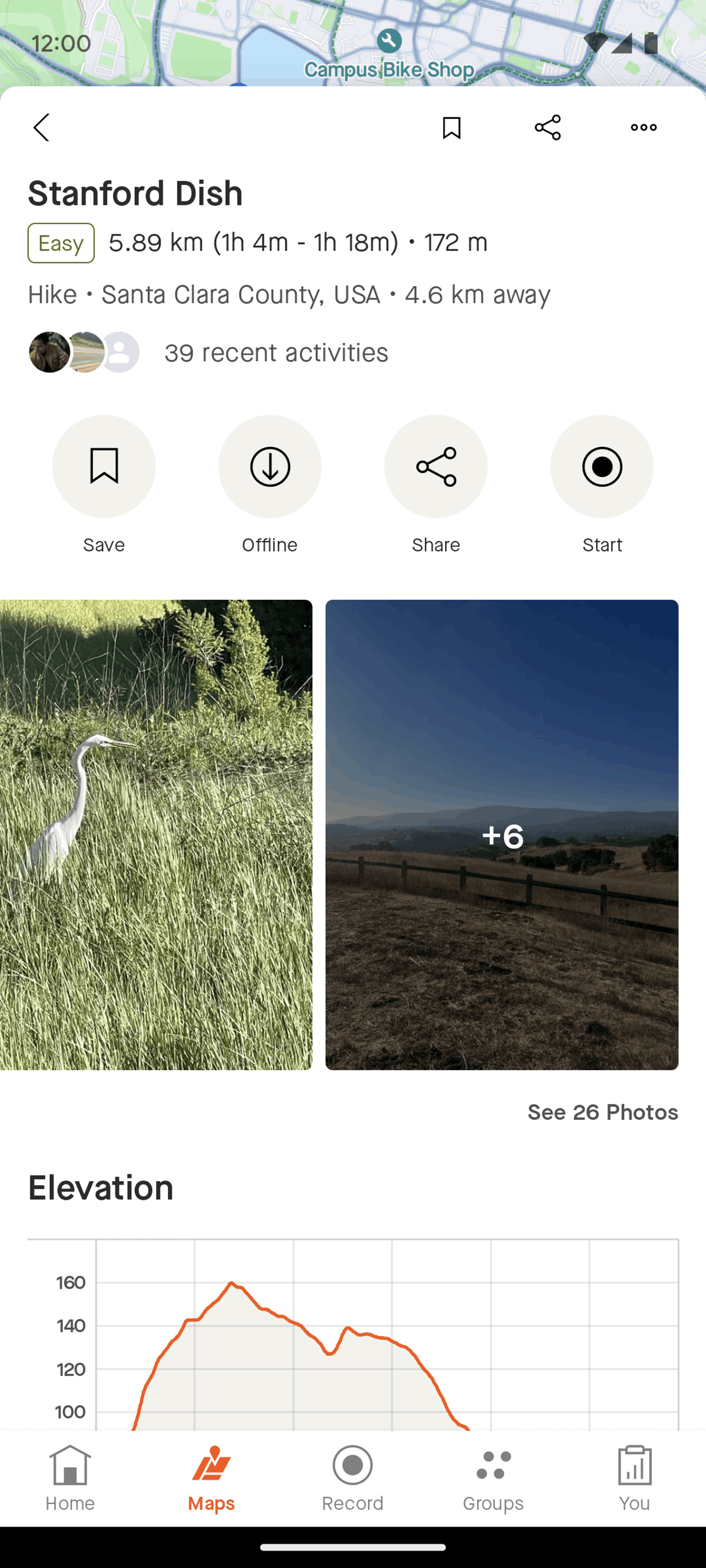 Strava Android Health & Fitness interface screenshot 7