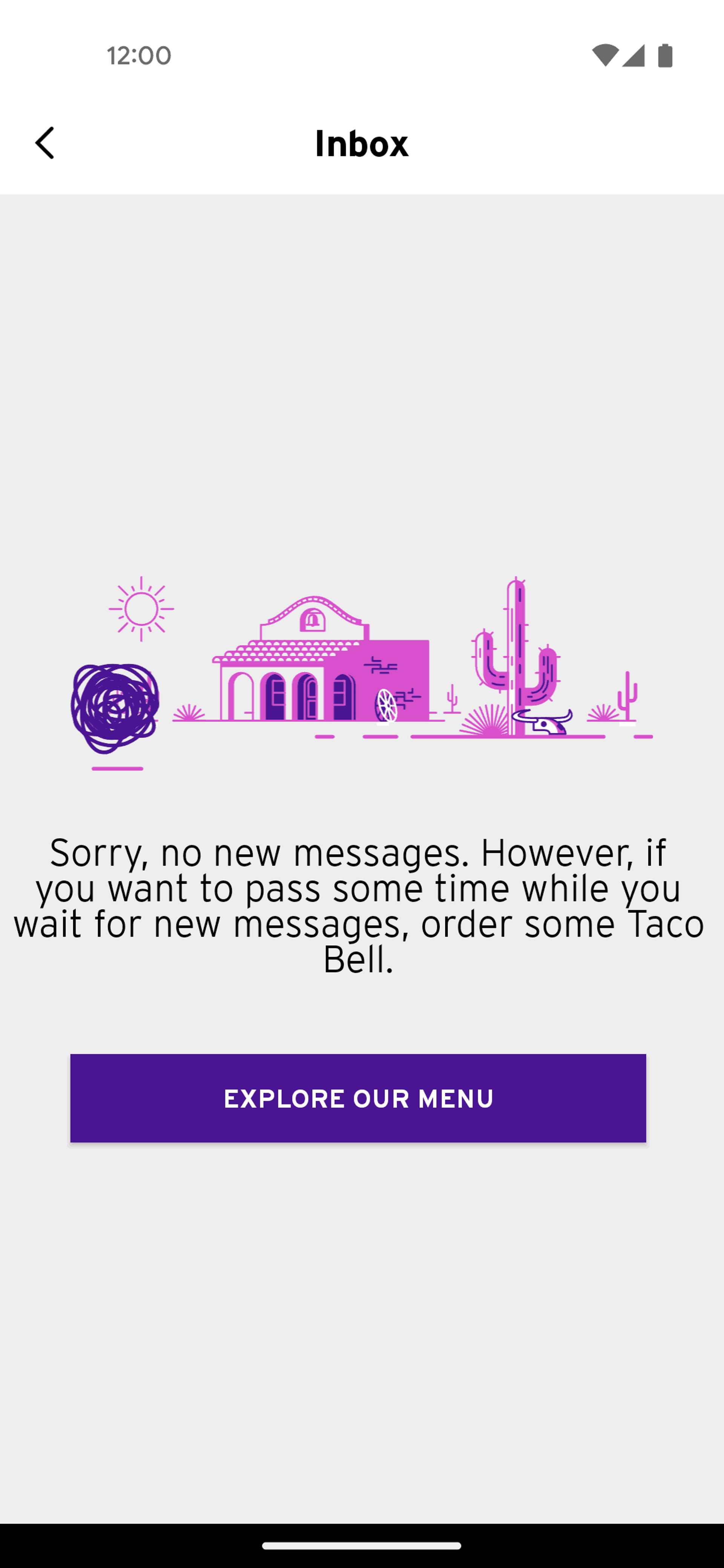 Taco Bell Android Food & Drink interface screenshot 6