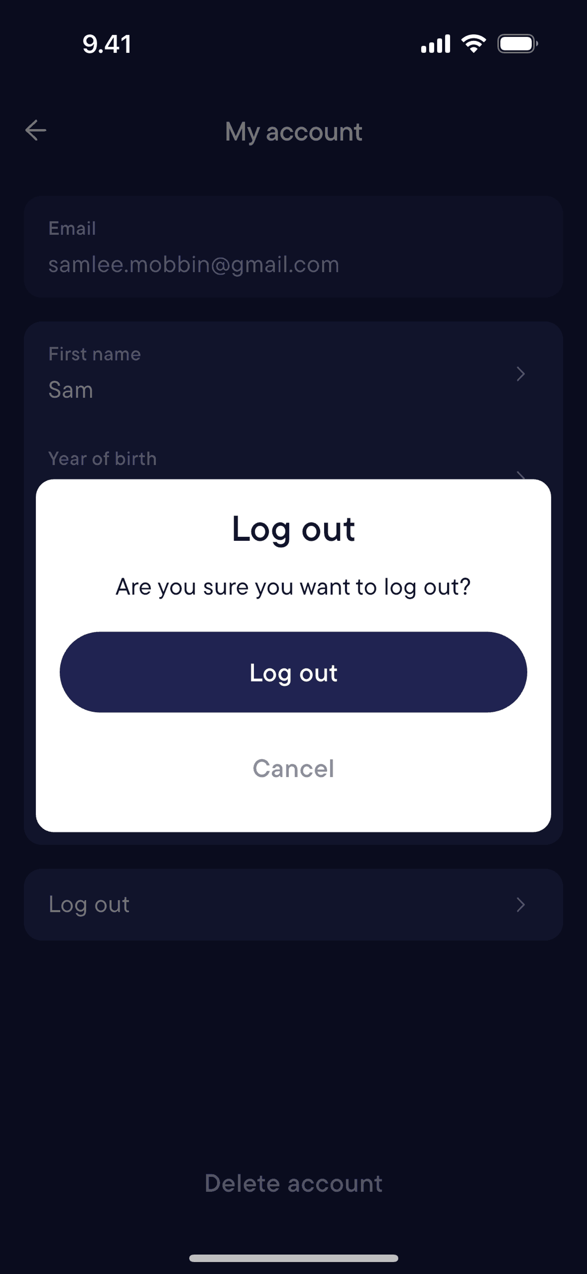 Visible iOS Health & Fitness interface screenshot 6