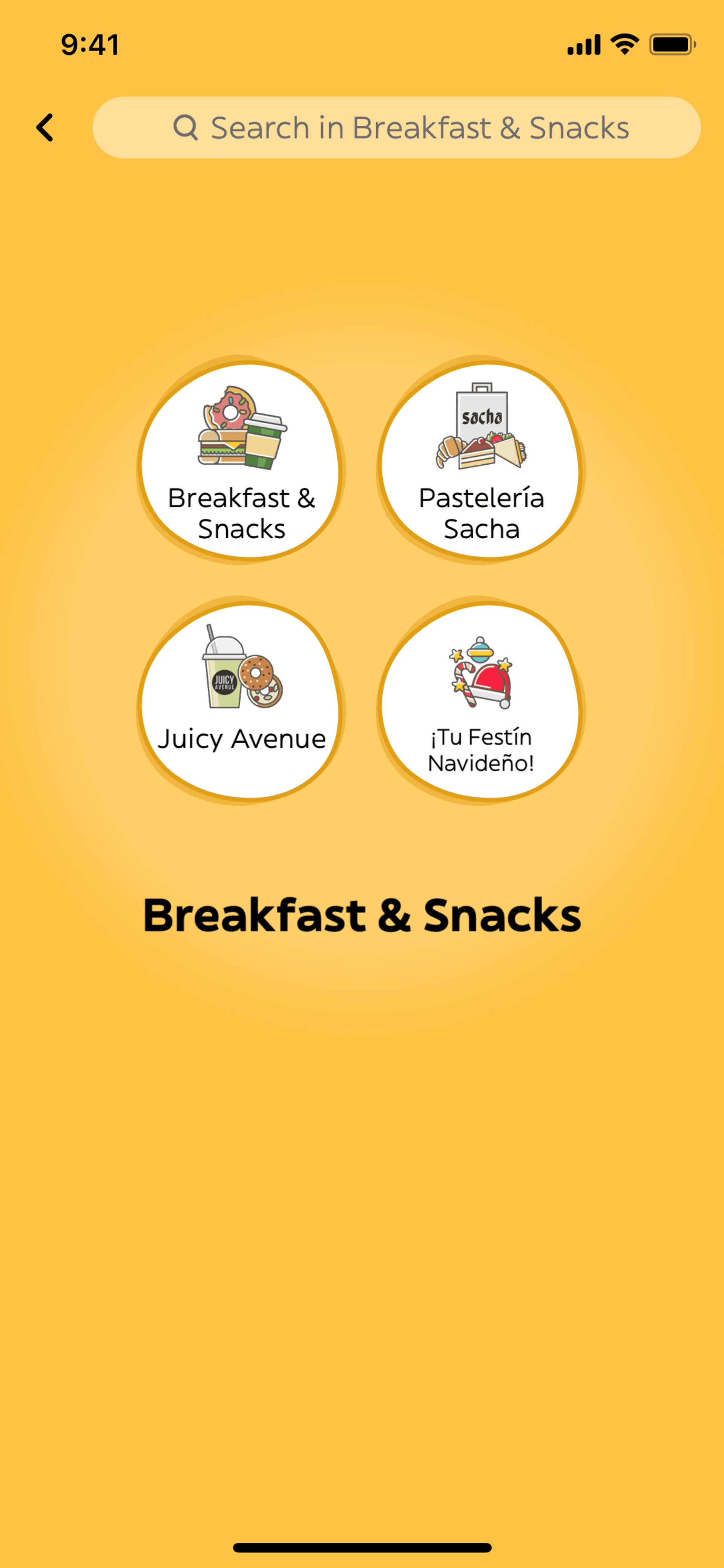 Glovo iOS Lifestyle interface screenshot 10