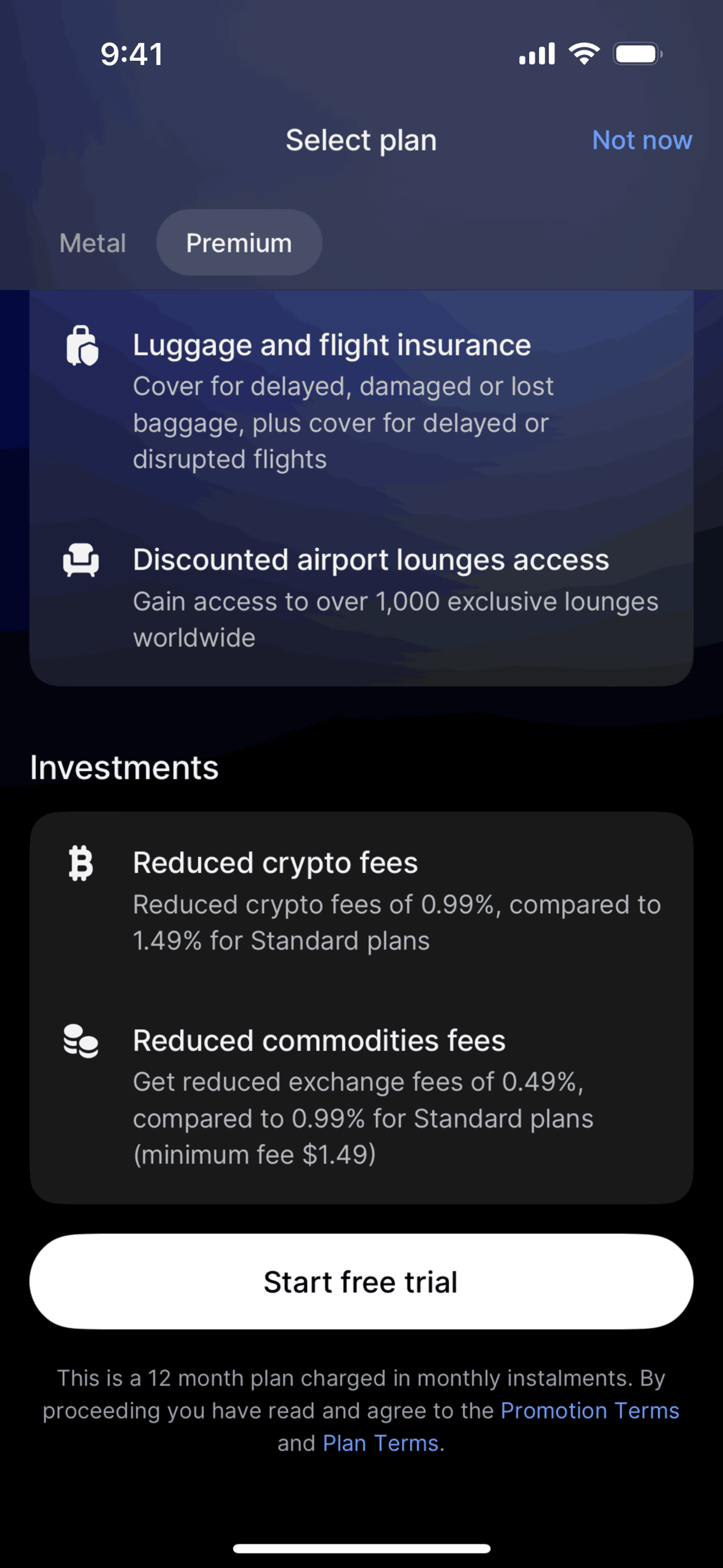 Revolut iOS Finance interface screenshot 8