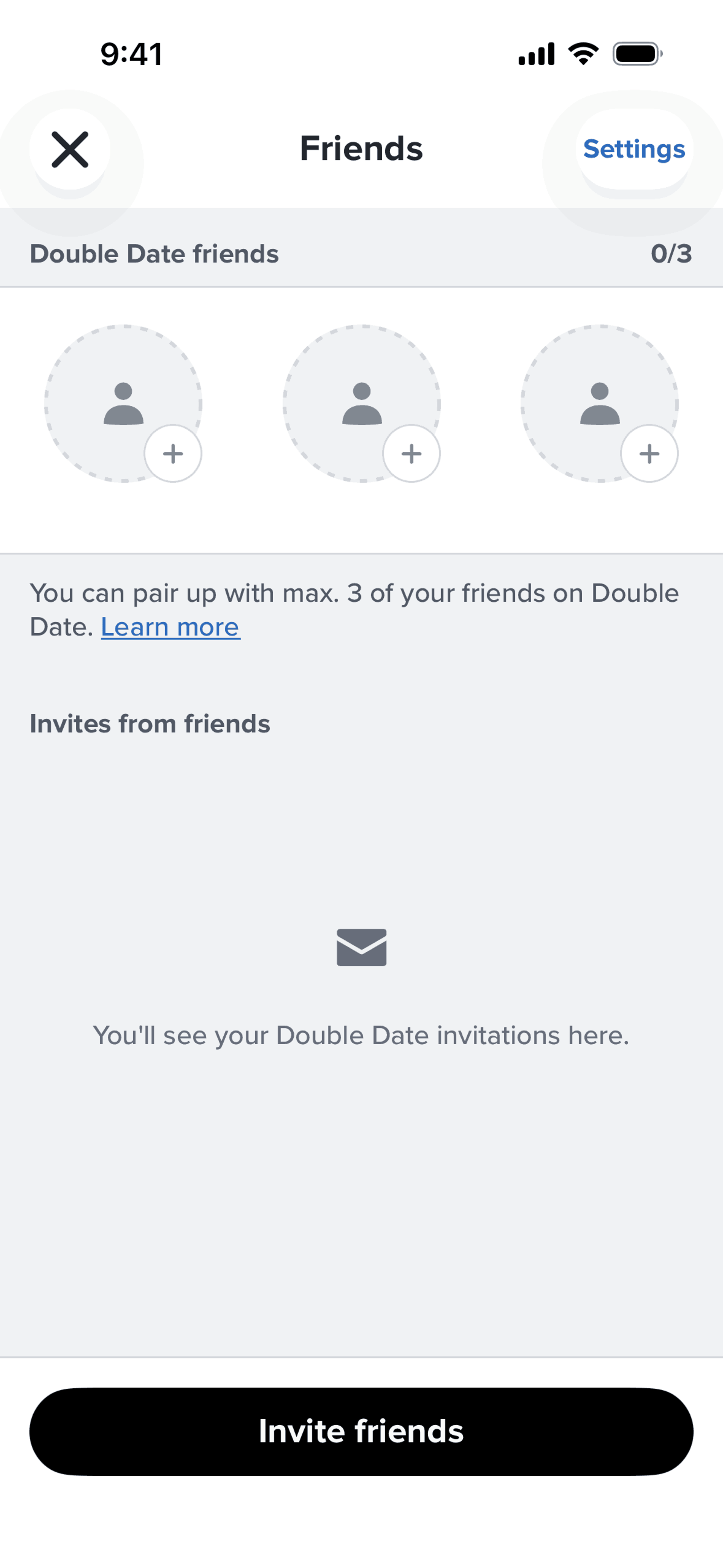 Tinder iOS Social Networking interface screenshot 13