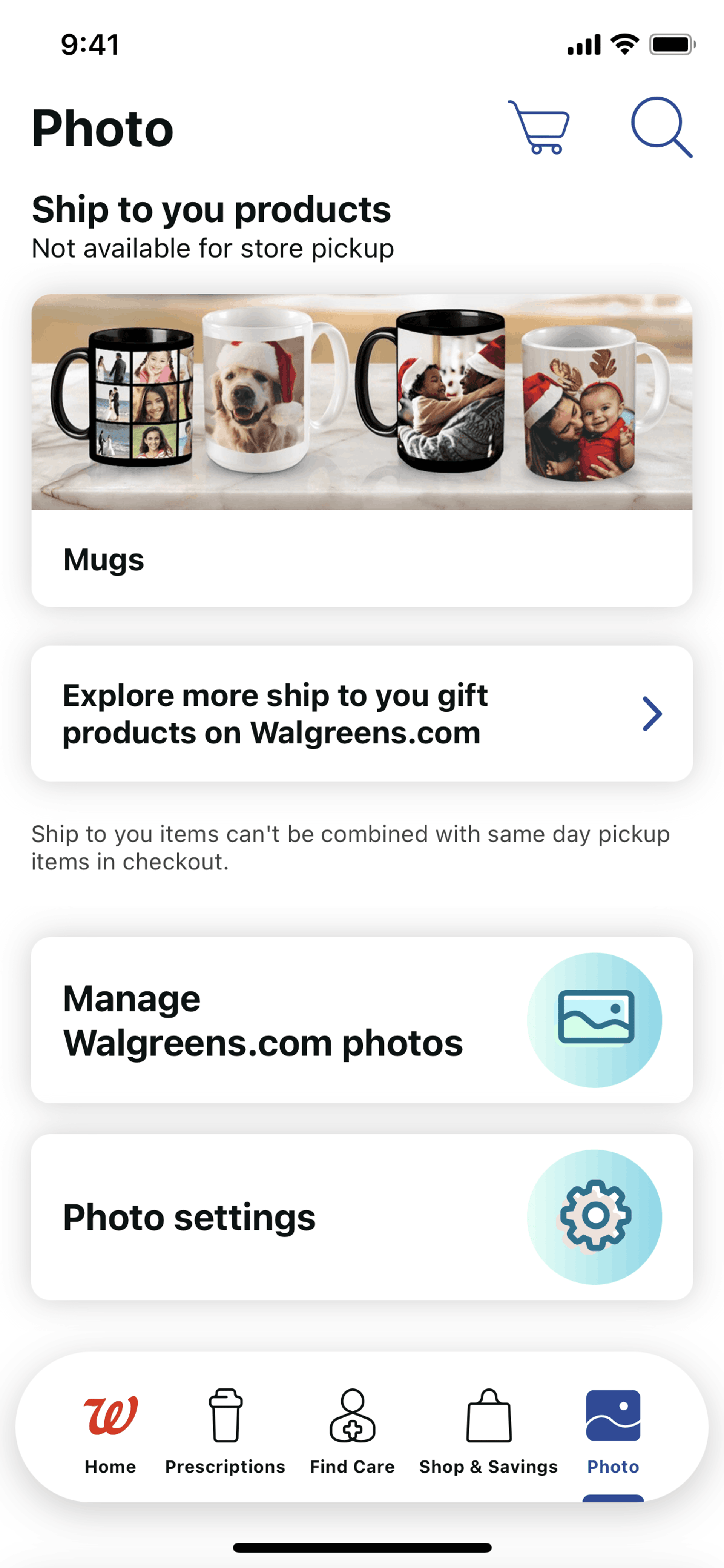 Walgreens iOS Shopping interface screenshot 18