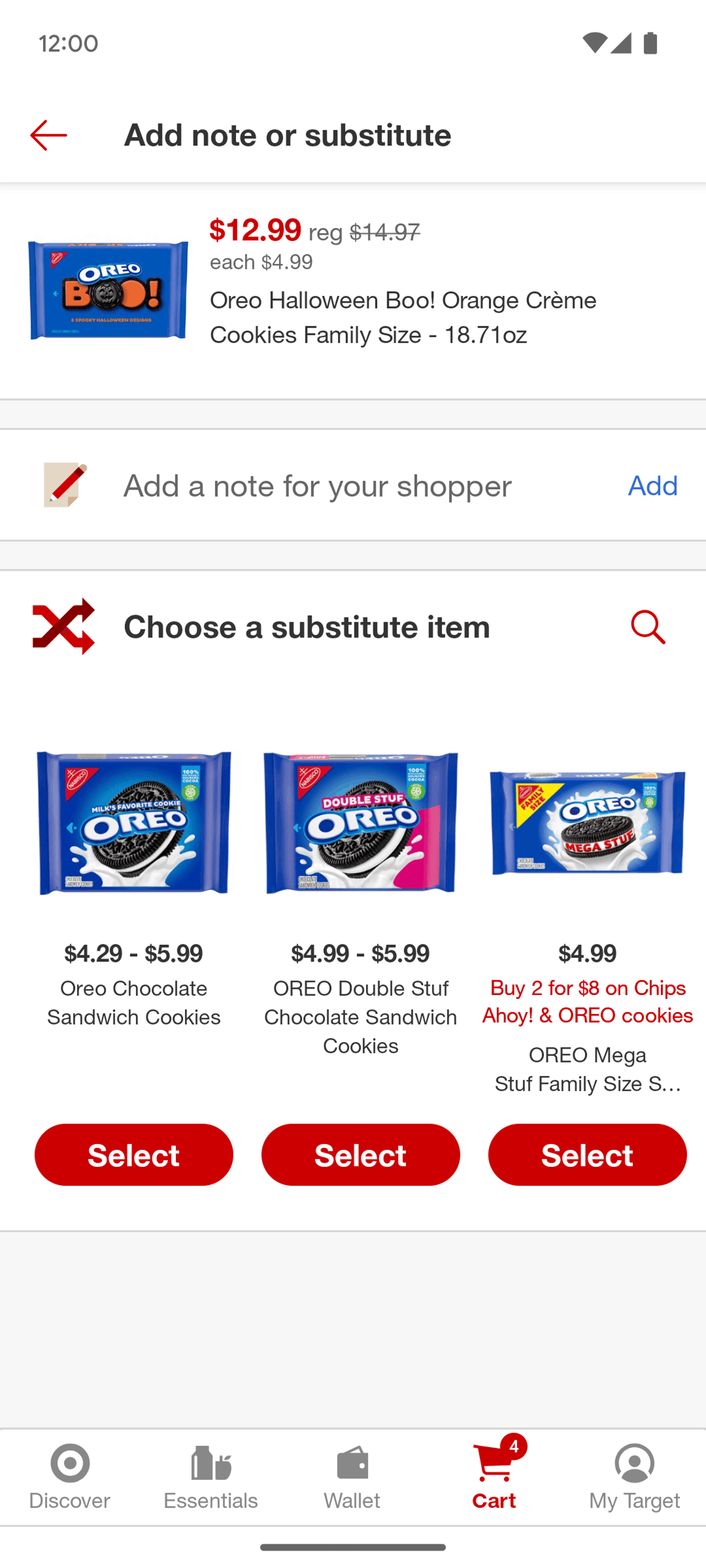 Target Android Shopping interface screenshot 14