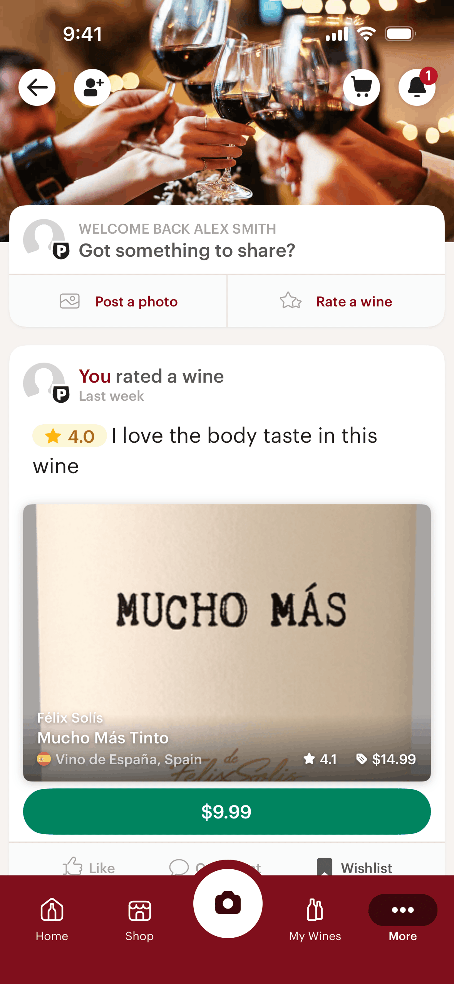 Vivino iOS Shopping interface screenshot 16