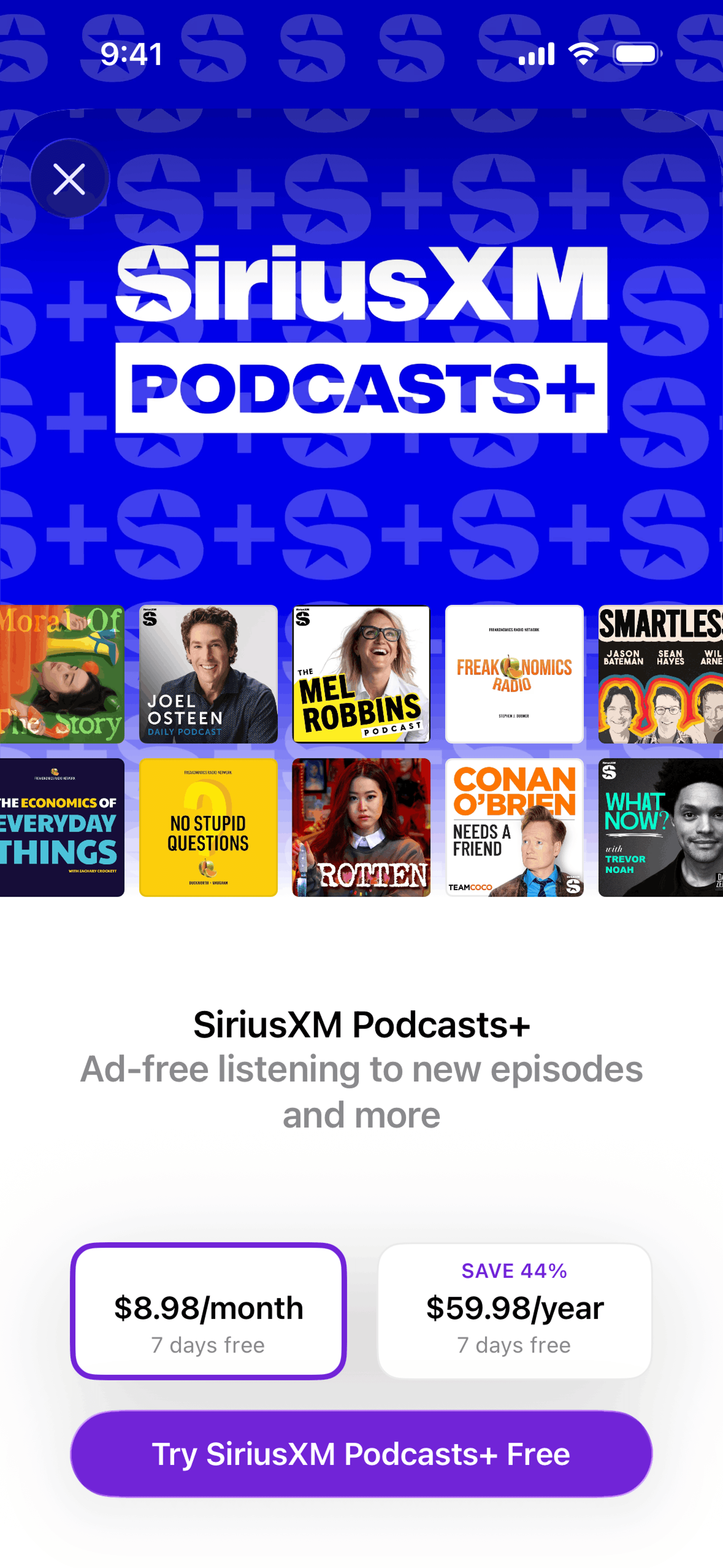 Apple Podcasts iOS Music & Audio interface screenshot 20