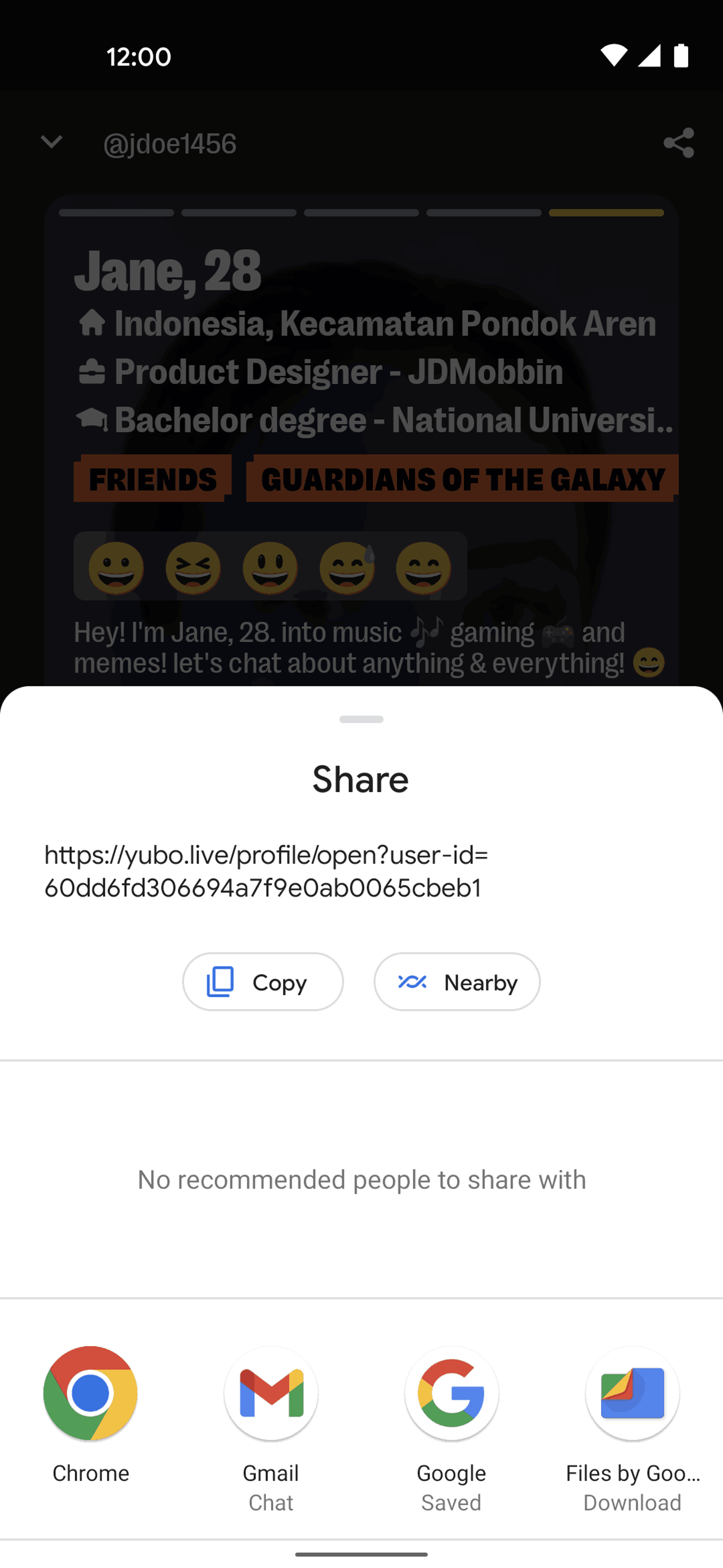 Yubo Android Social Networking interface screenshot 13