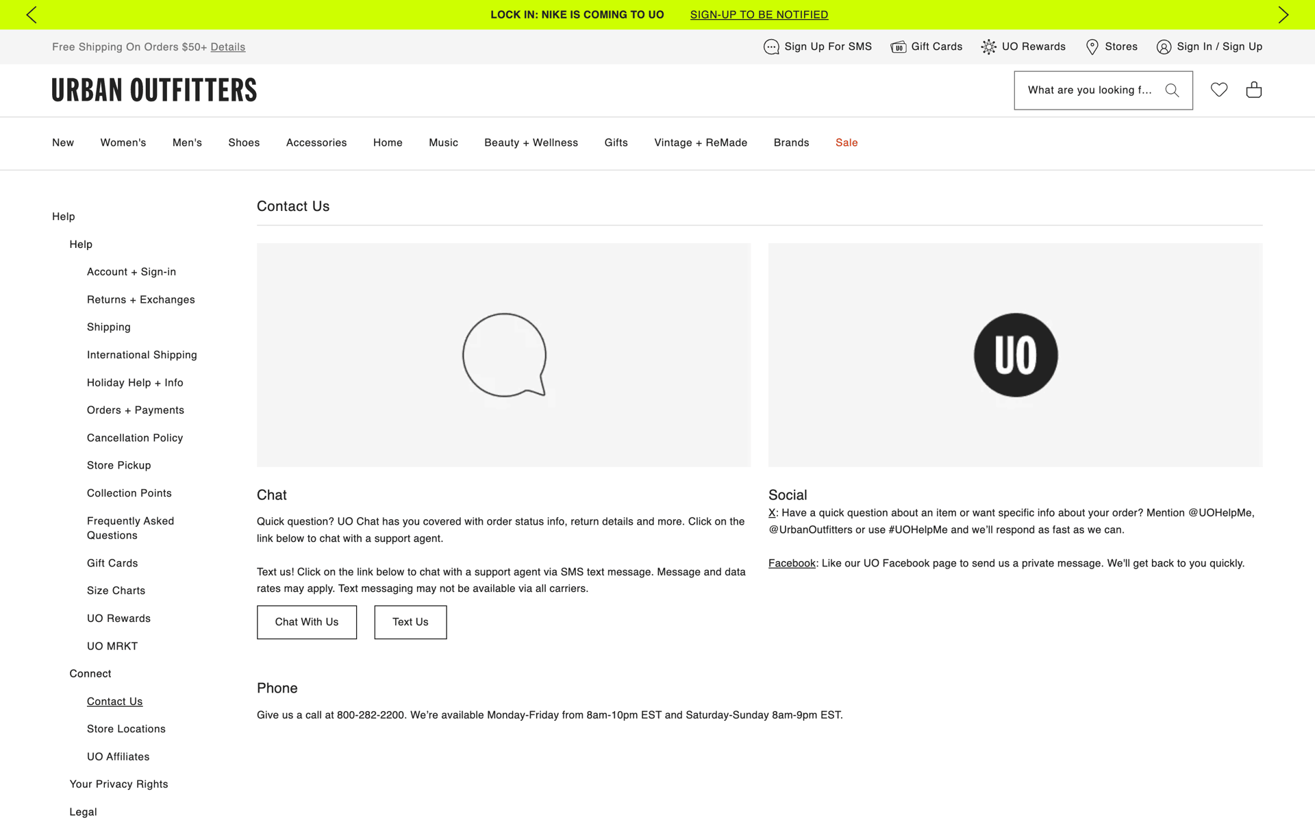 Urban Outfitters Web Shopping interface screenshot 21