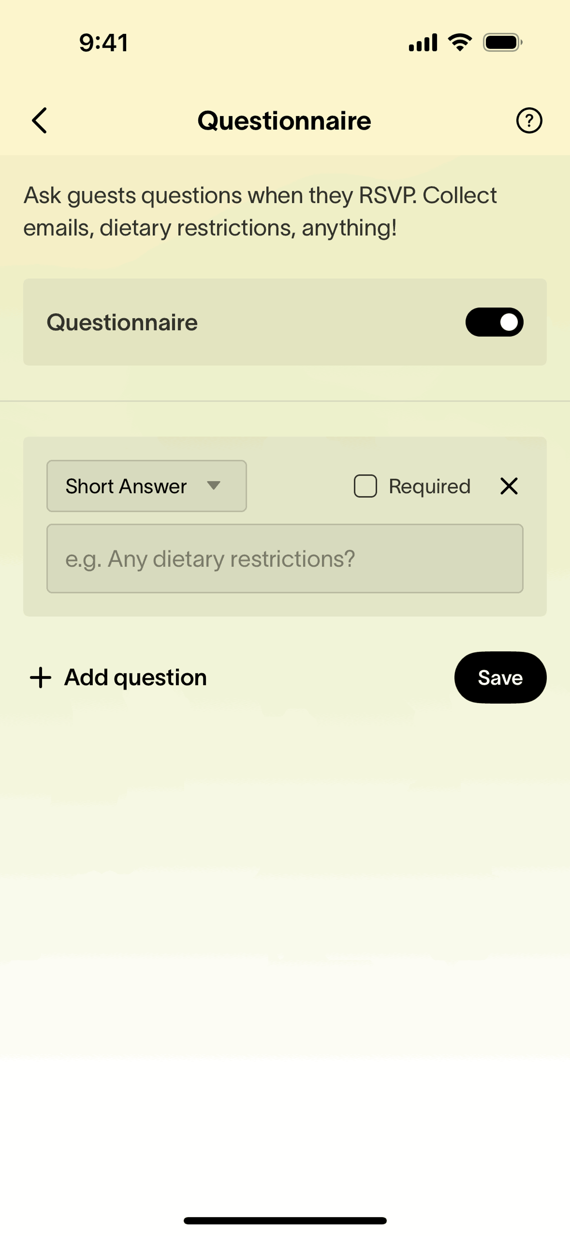 Partiful iOS Lifestyle interface screenshot 15