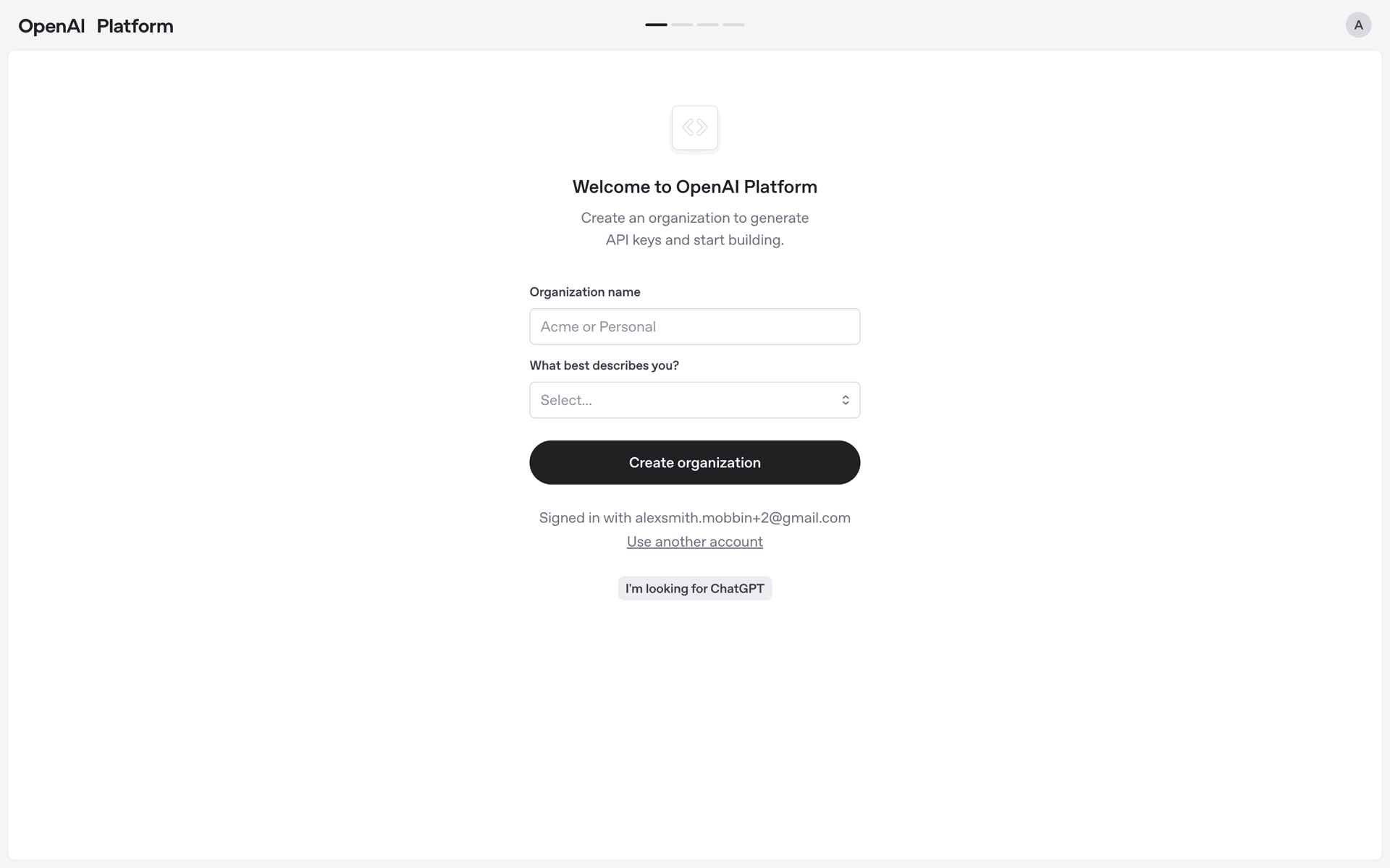 OpenAI Web AI interface screenshot 8