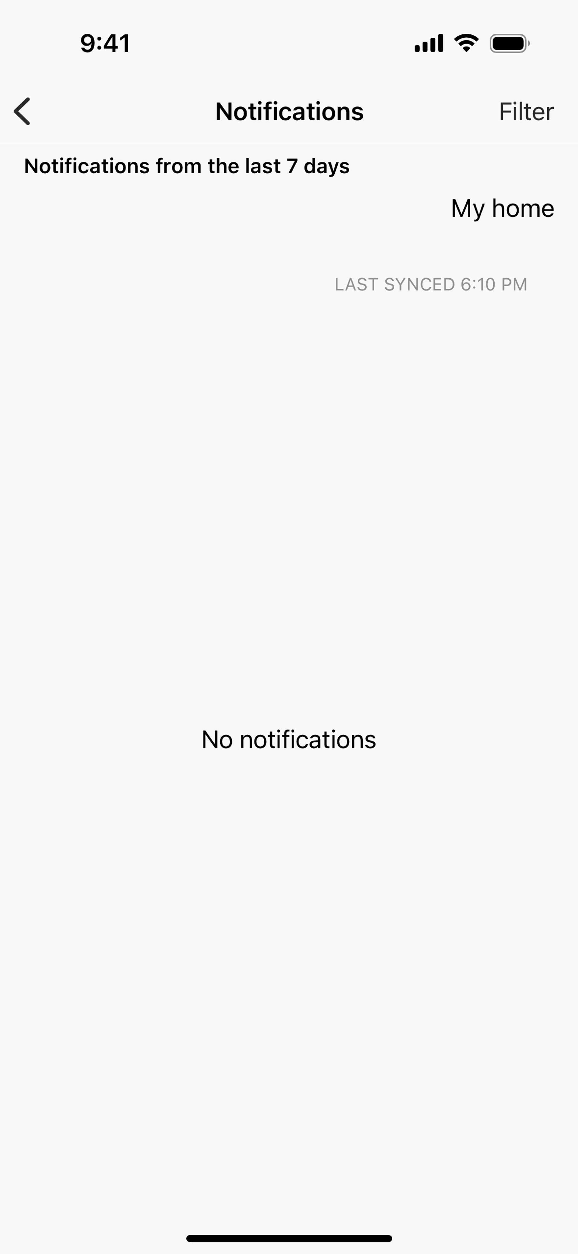 SmartThings iOS Productivity interface screenshot 19