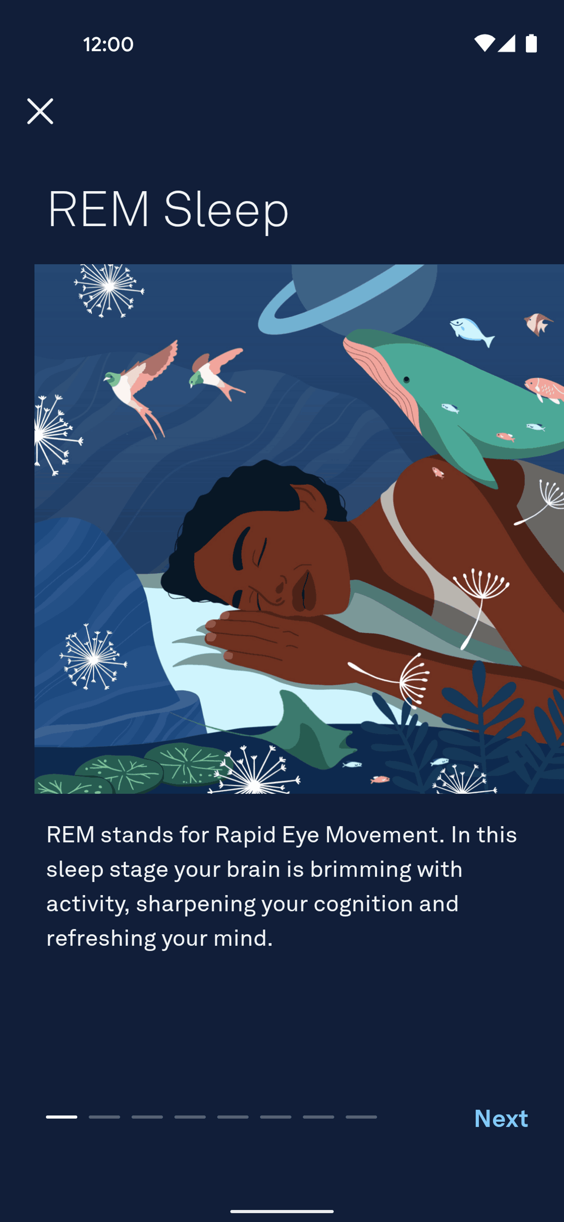 Oura Android Health & Fitness interface screenshot 3