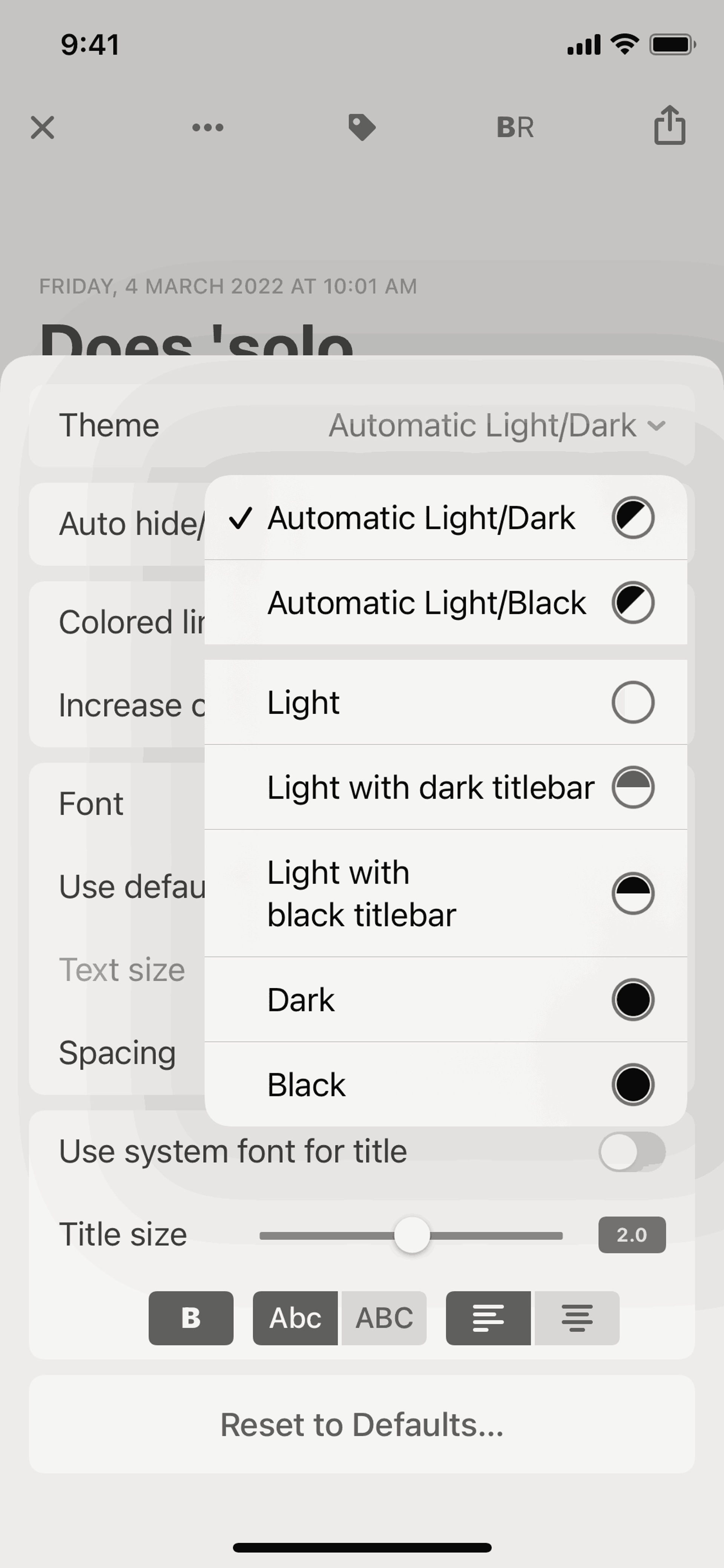 Reeder 5 iOS News interface screenshot 11