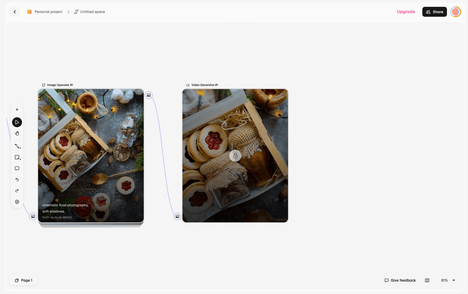 Magnific Web Photo & Video interface screenshot 11