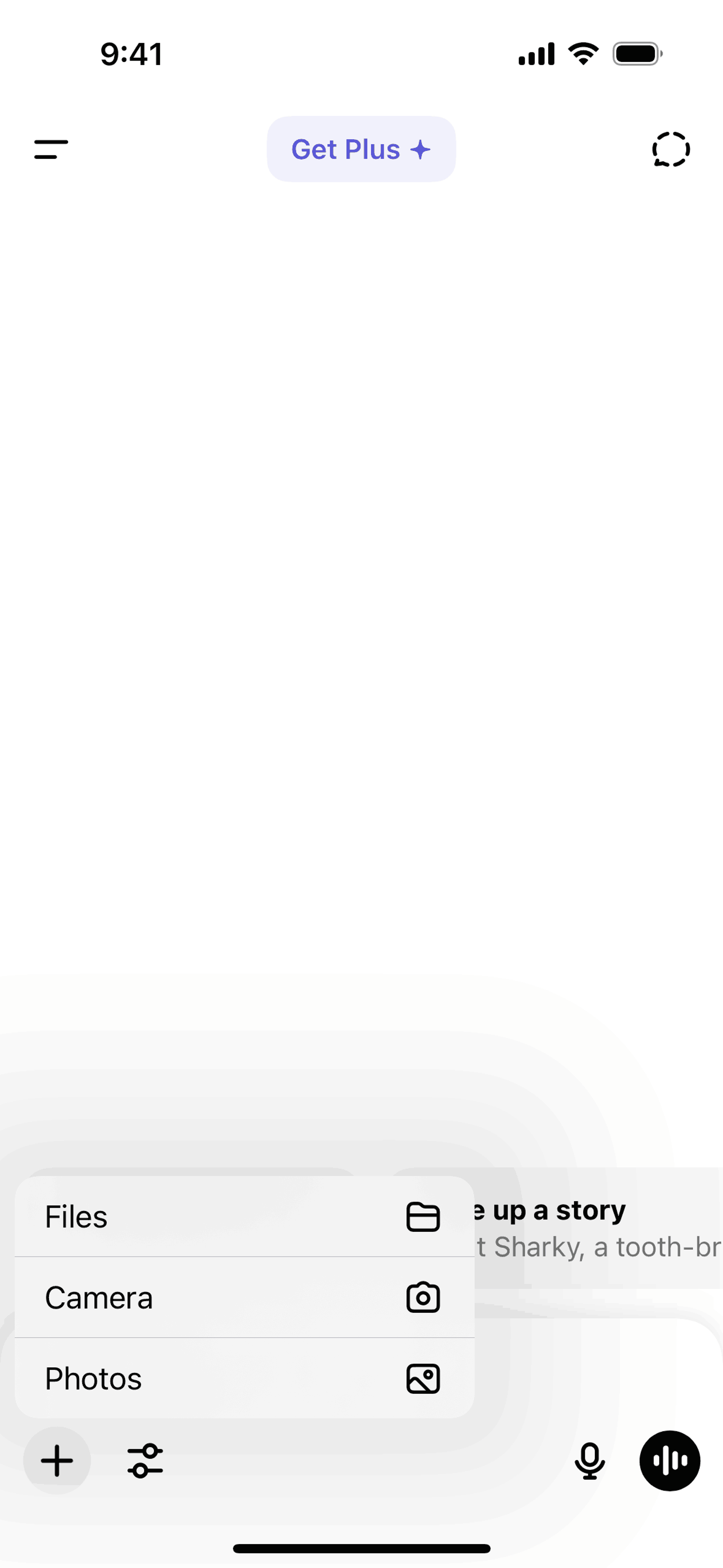 ChatGPT iOS AI interface screenshot 13