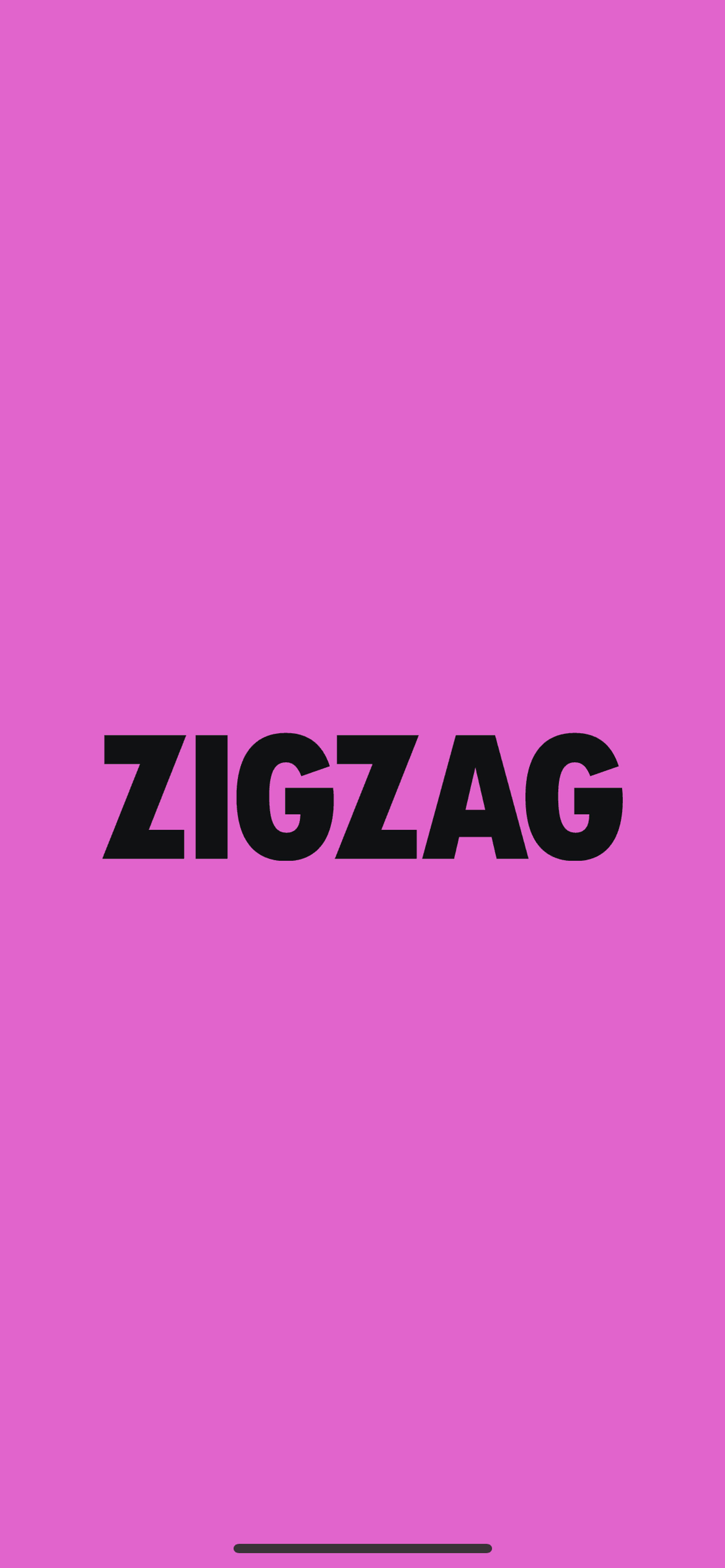 ZIGZAG iOS Shopping interface screenshot 1