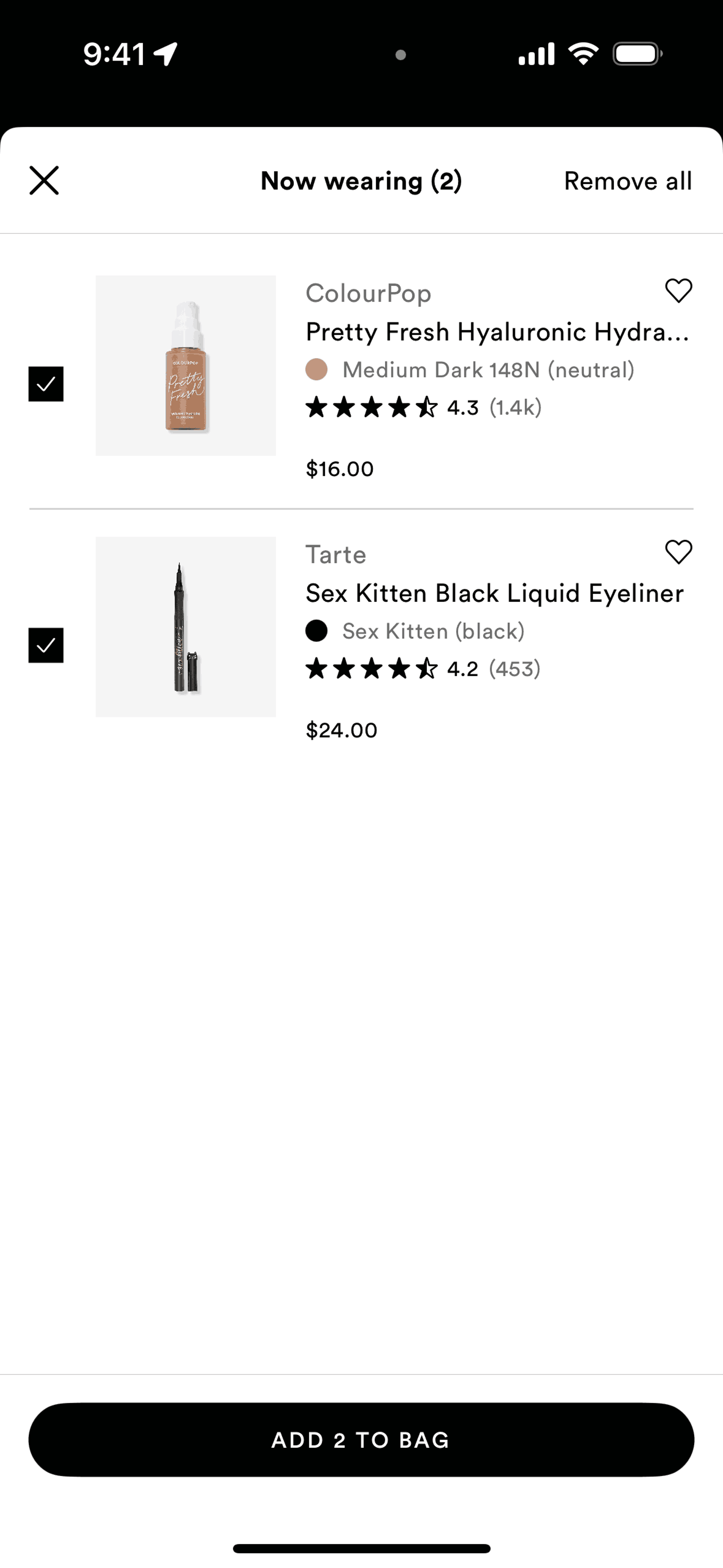 Ulta Beauty iOS Shopping interface screenshot 12