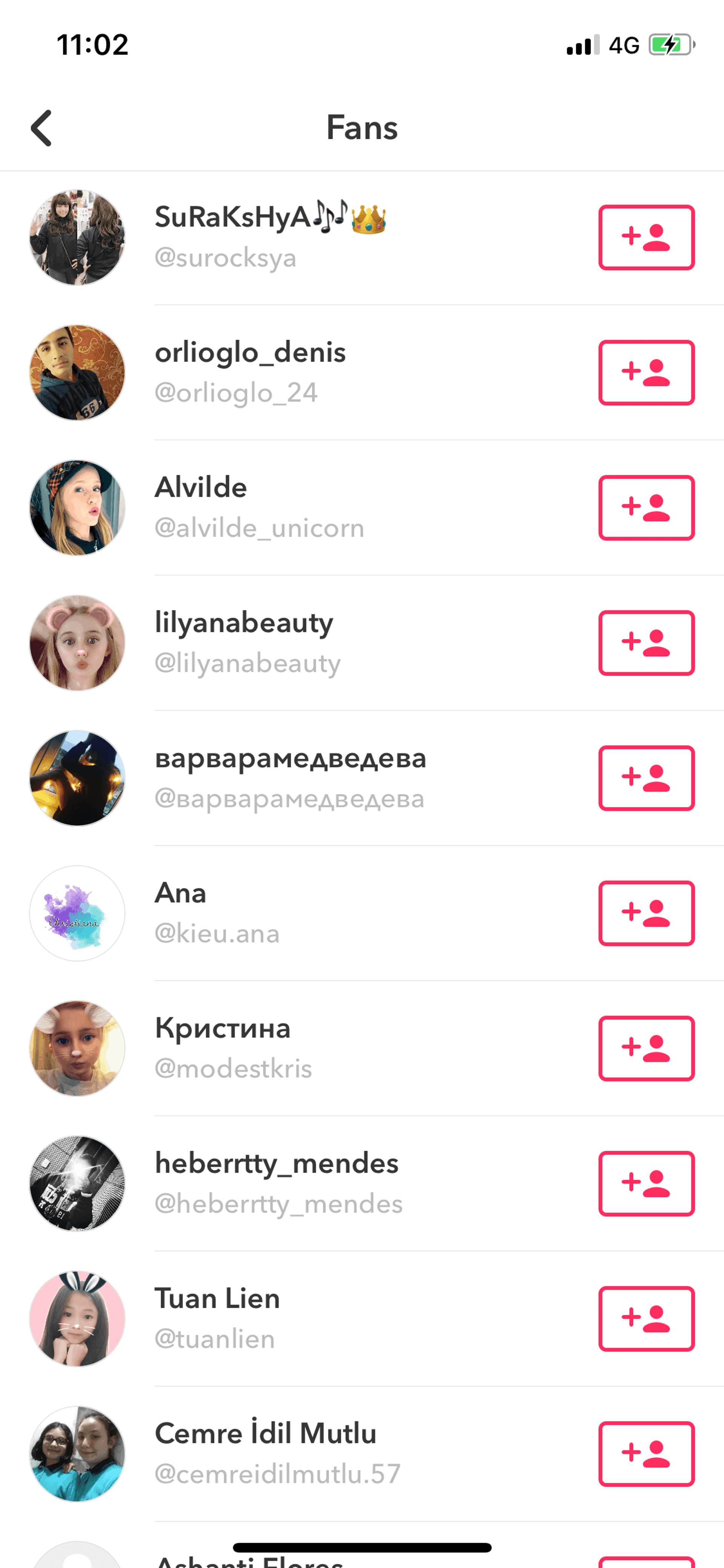 musical.ly iOS Photo & Video interface screenshot 19