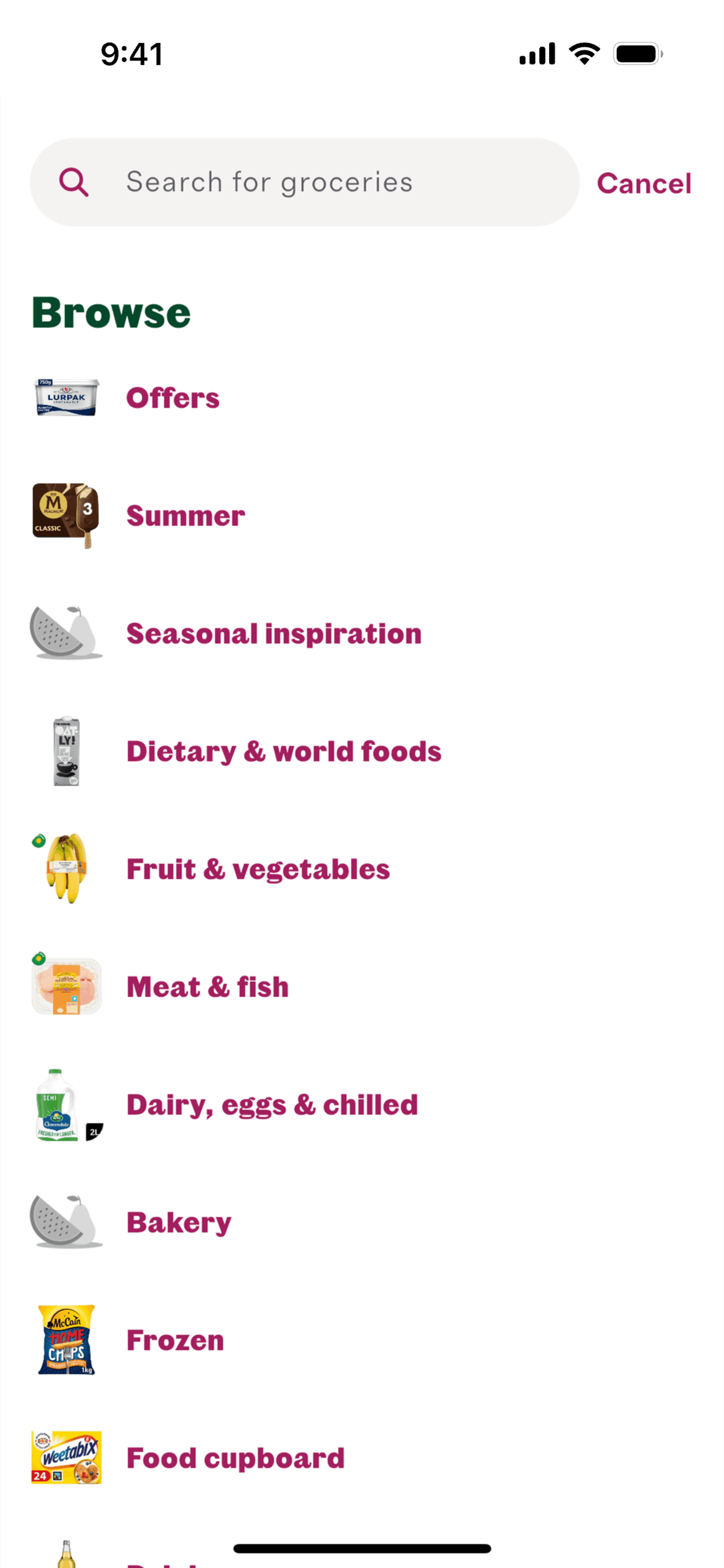 Cherrypick iOS Food & Drink interface screenshot 16