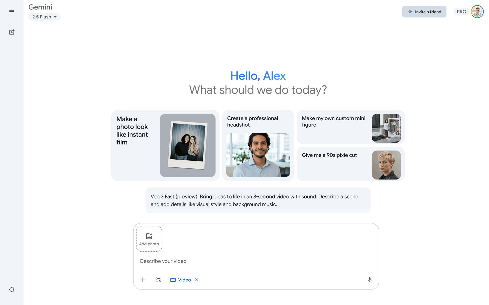 Google Gemini Web AI interface screenshot 15