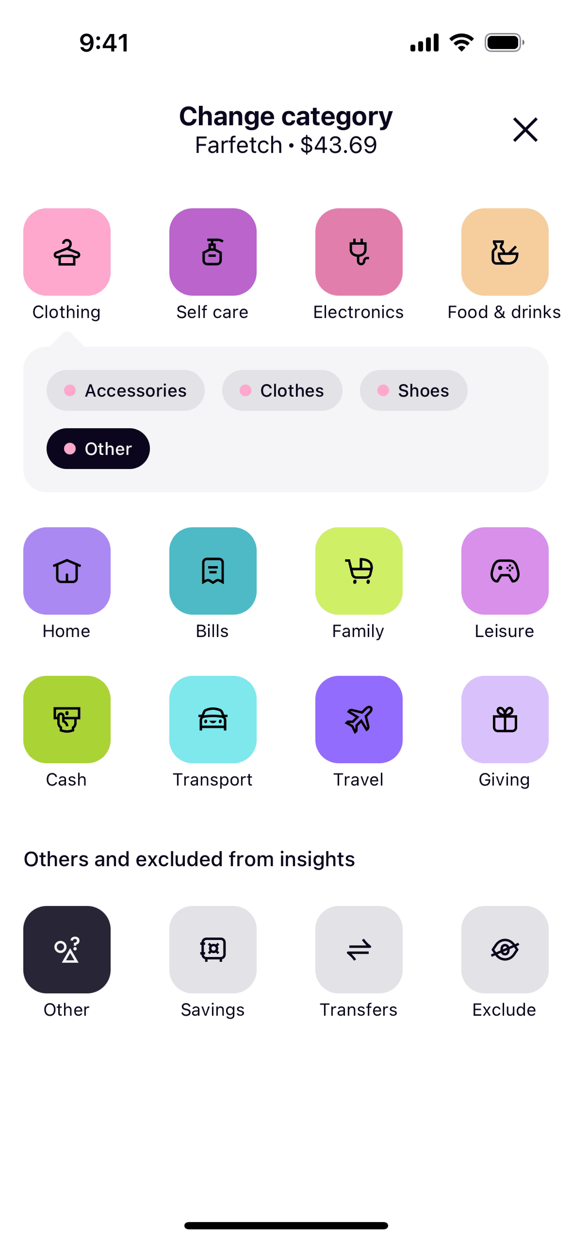 Klarna iOS Finance interface screenshot 20