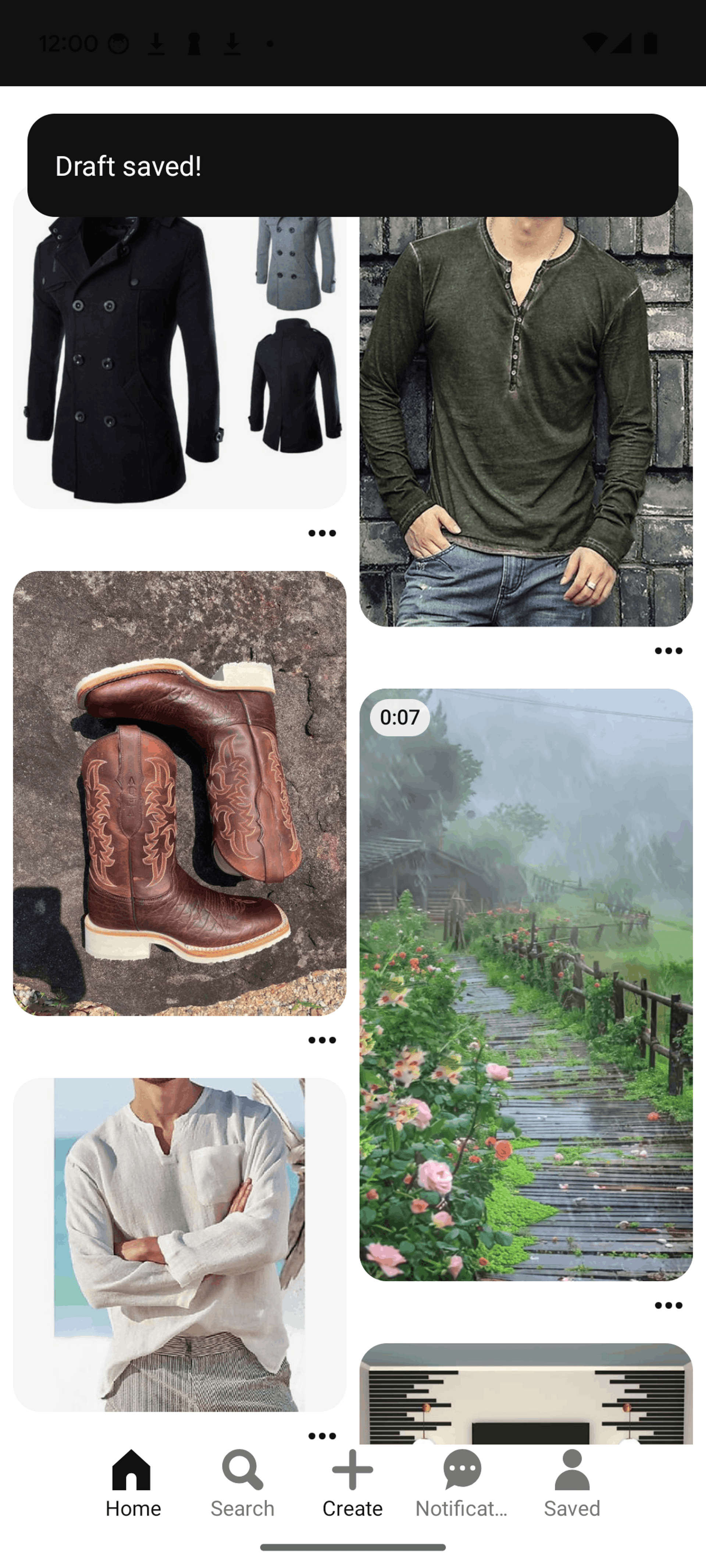 Pinterest Android Lifestyle interface screenshot 5