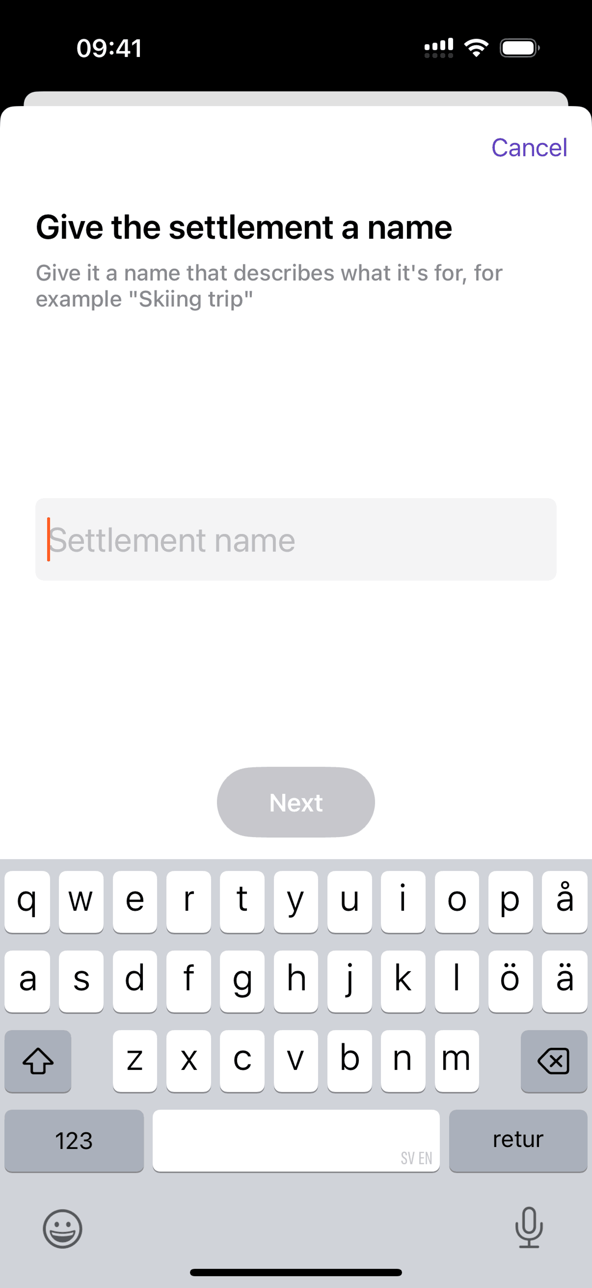 Vipps iOS Finance interface screenshot 6