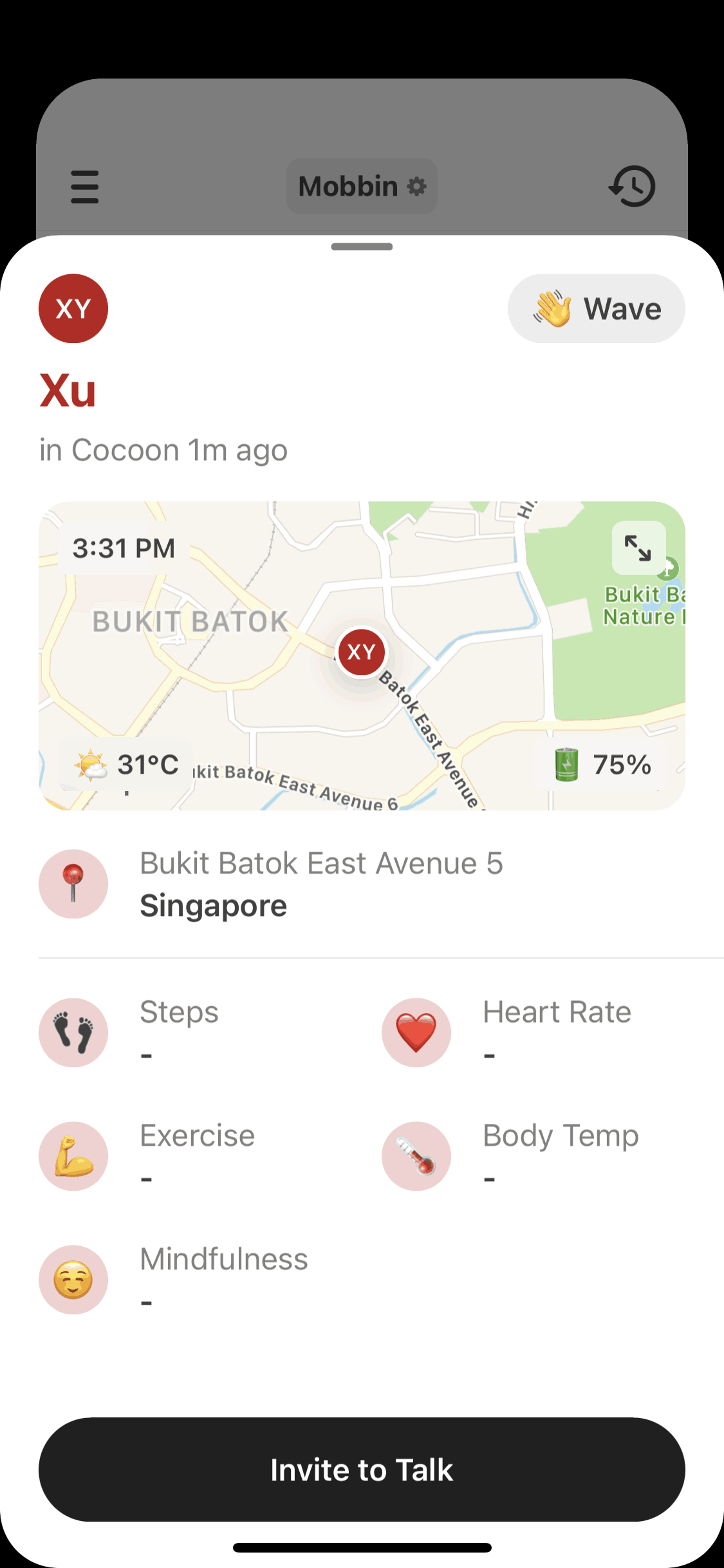 Cocoon iOS Lifestyle interface screenshot 20