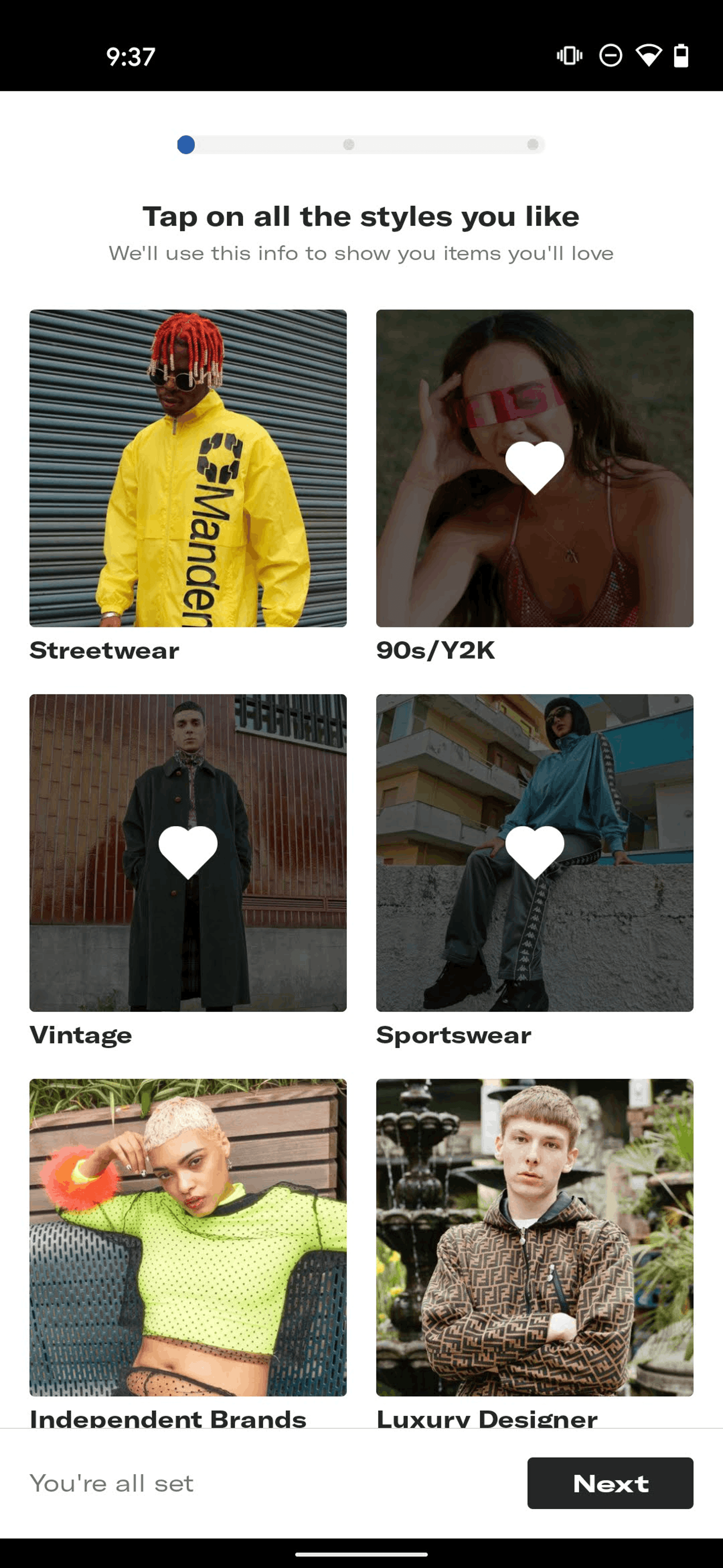 Depop Android Shopping interface screenshot 21