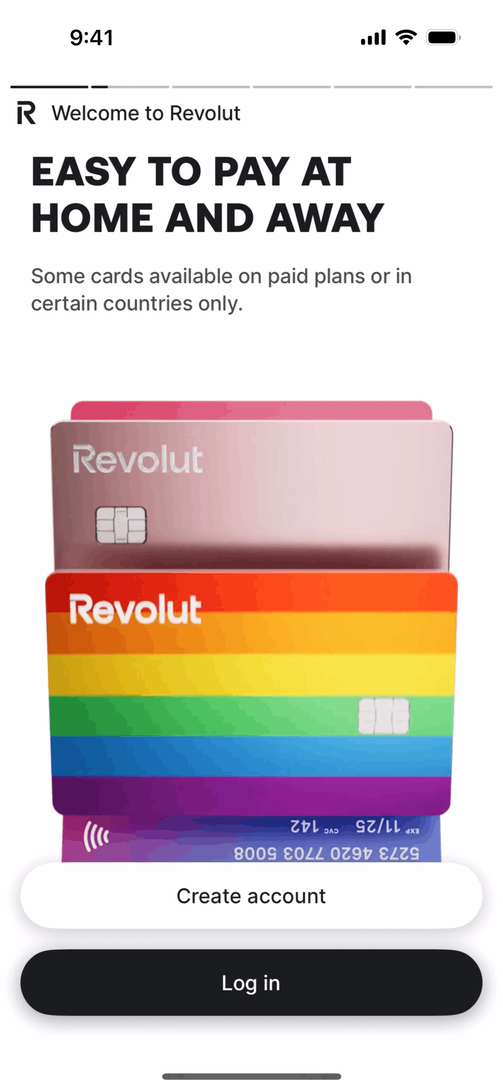 Revolut iOS Finance interface screenshot 4