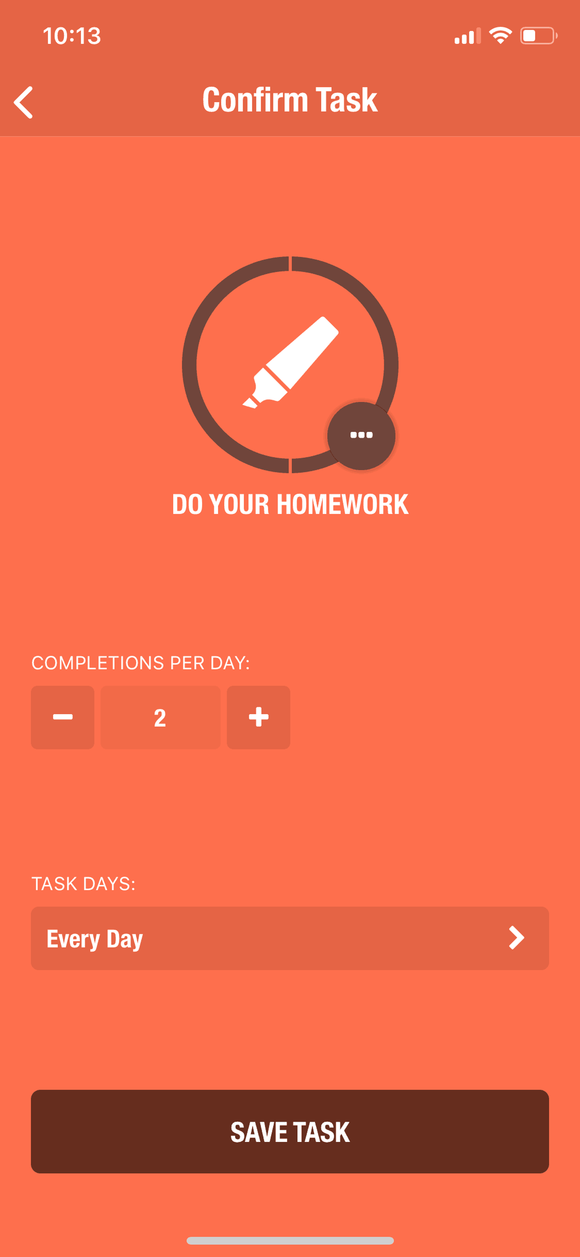 Streaks iOS Productivity interface screenshot 13
