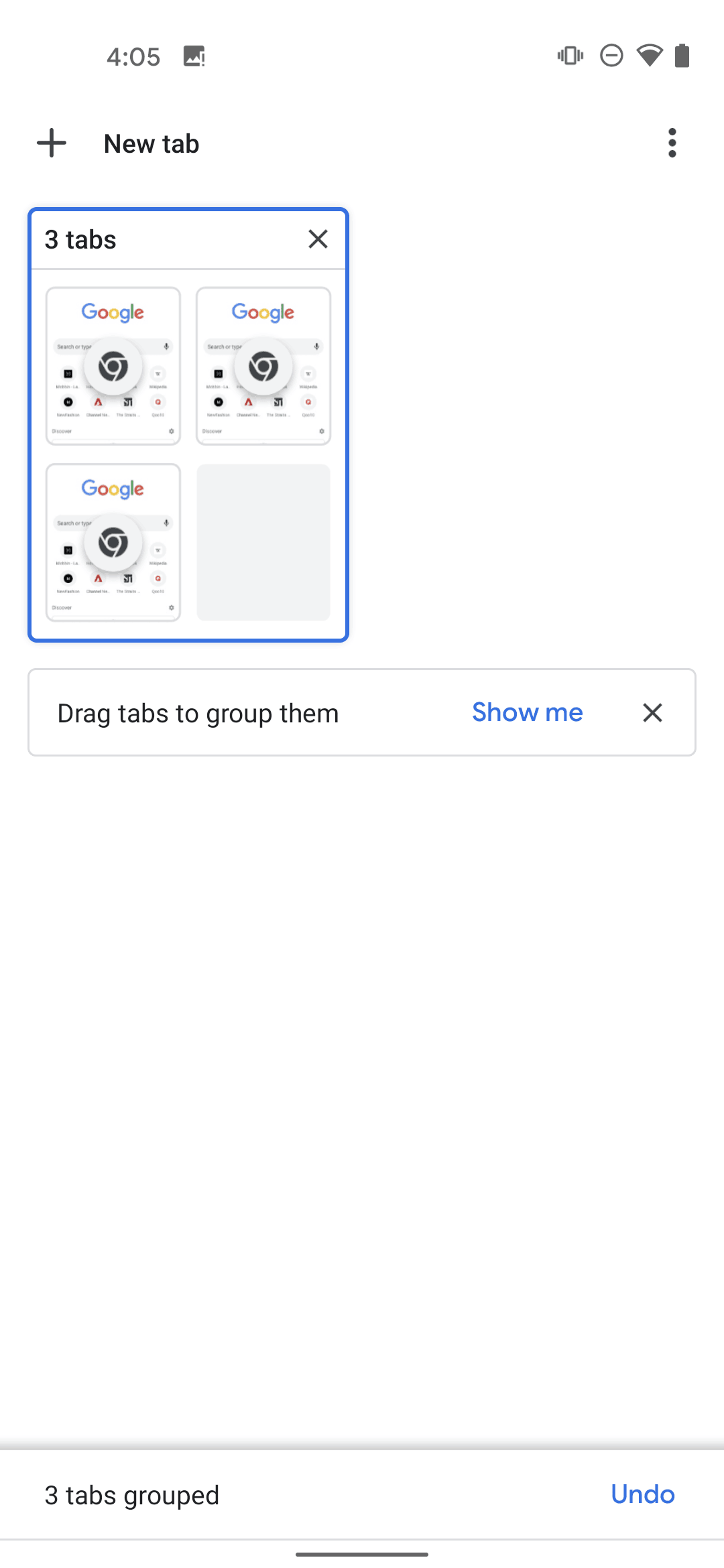 Google Chrome Android Utilities interface screenshot 14
