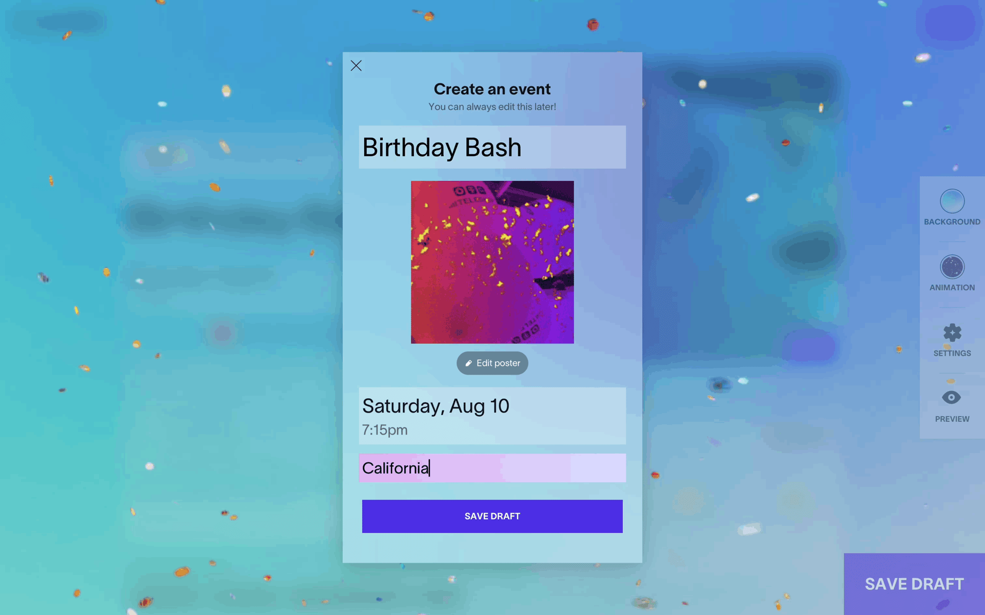 Partiful Web Lifestyle interface screenshot 21