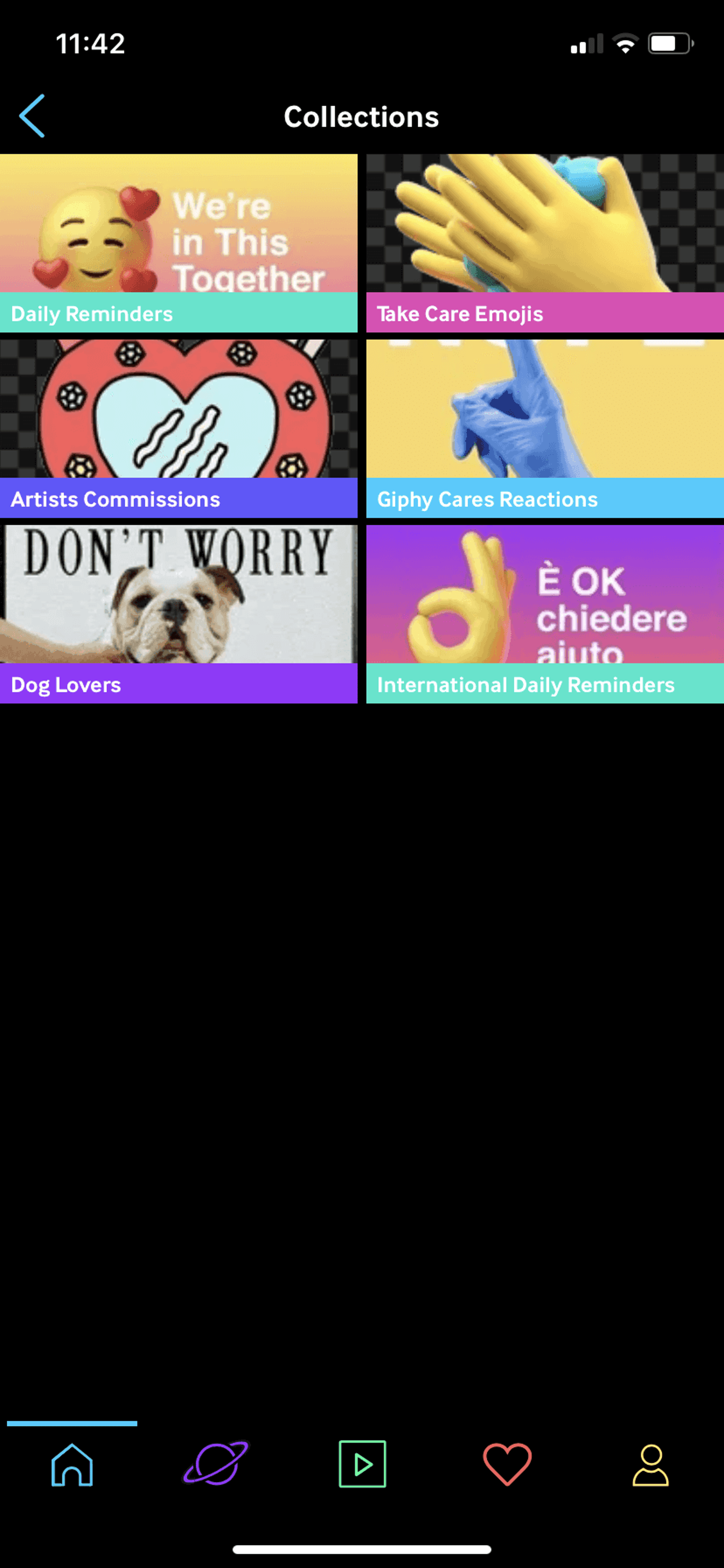 GIPHY iOS Photo & Video interface screenshot 9