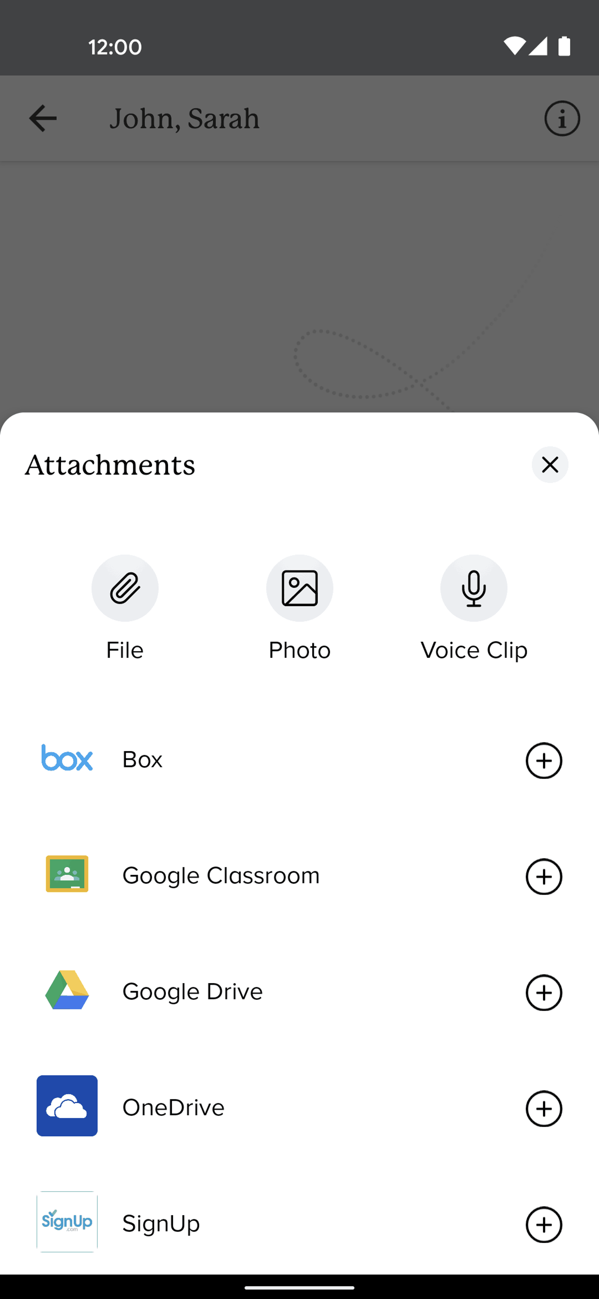 Remind Android Education interface screenshot 21