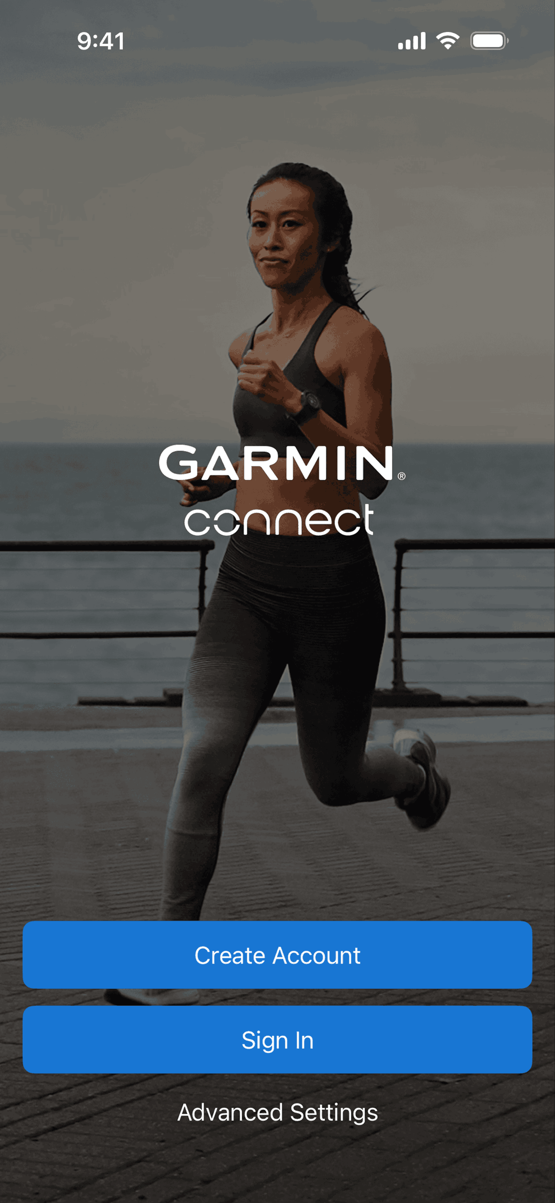 Garmin Connect iOS Health & Fitness interface screenshot 1