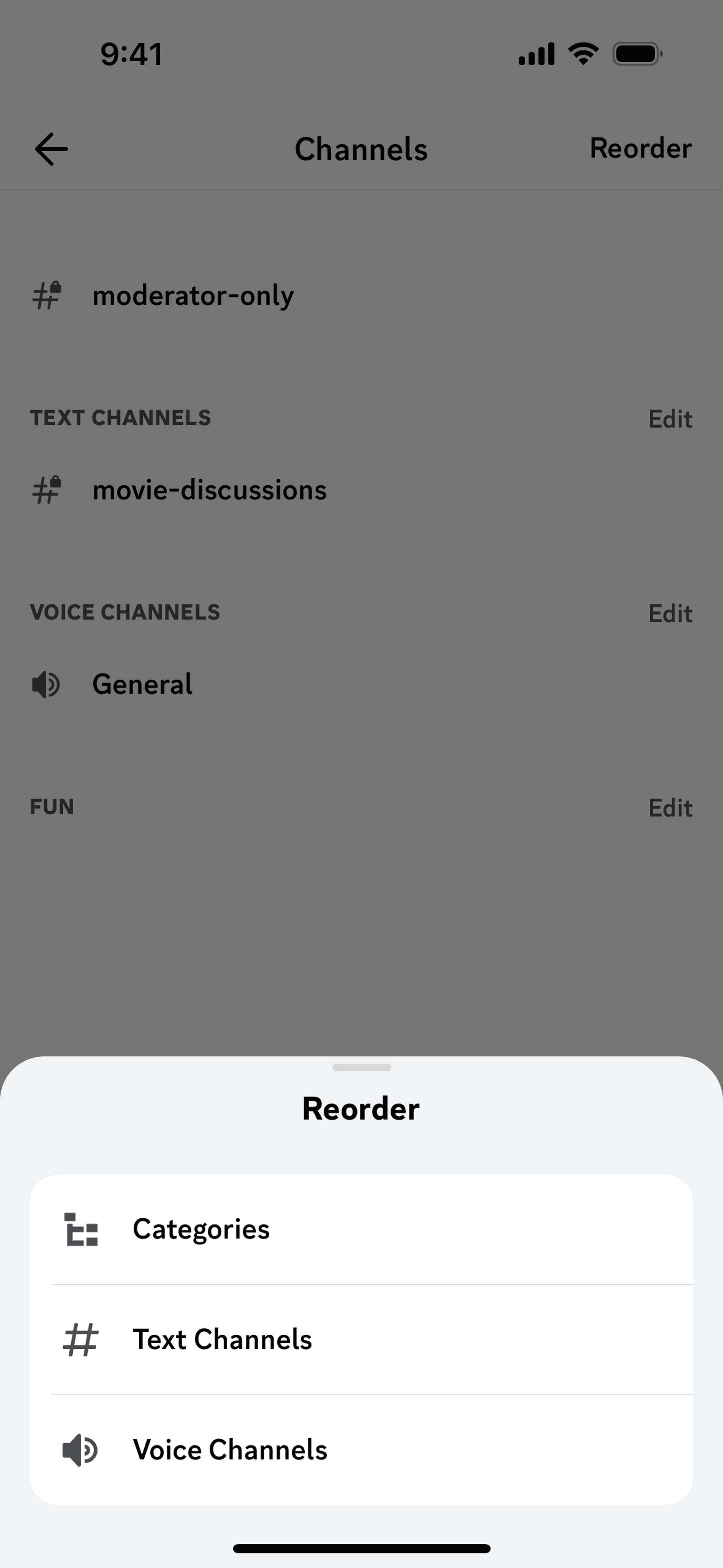 Discord iOS Social Networking interface screenshot 18