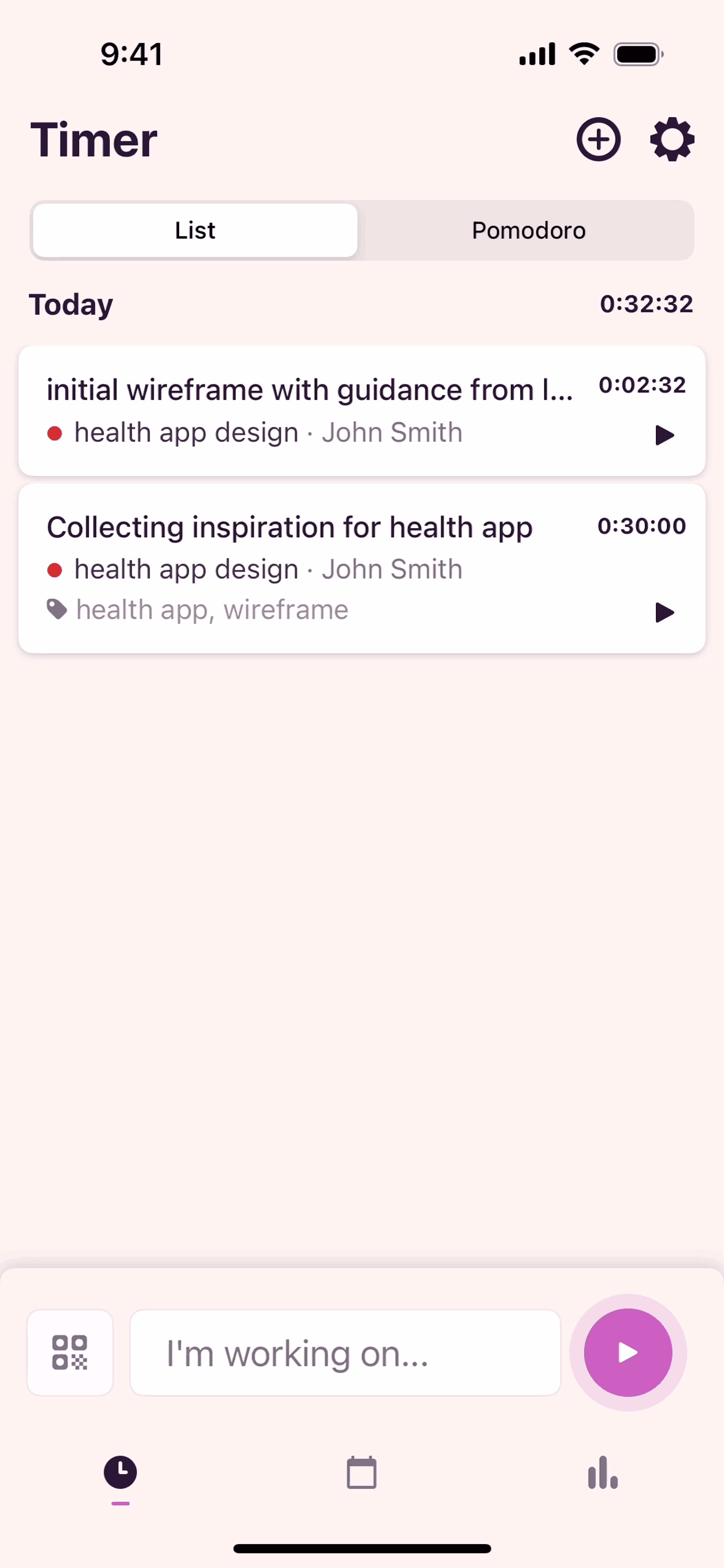 Toggl Track iOS Business interface screenshot 11