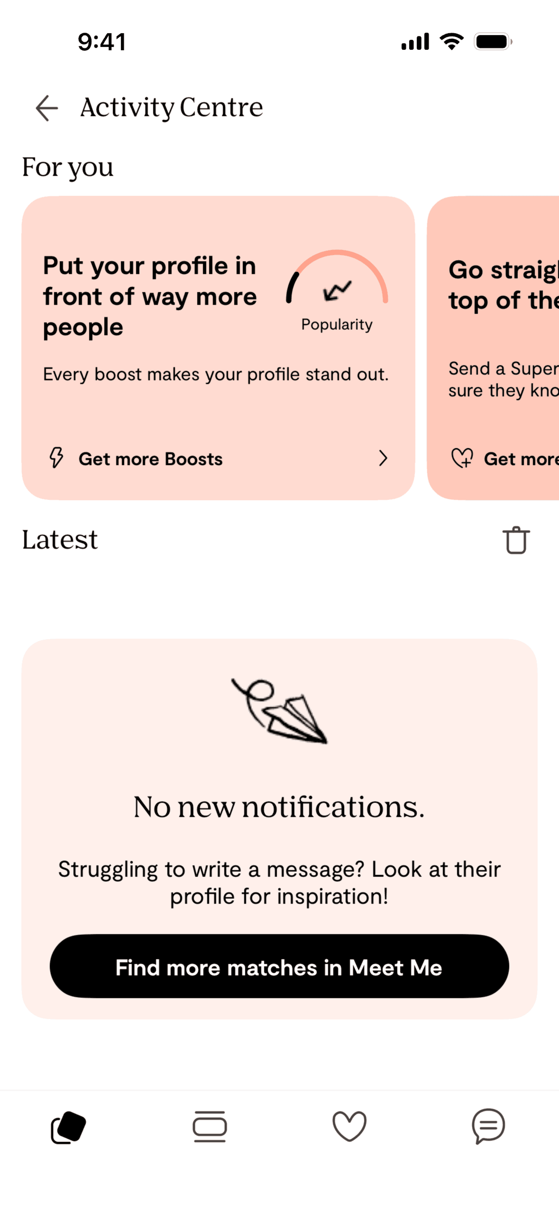 Plenty of Fish iOS dating interface screenshot 20
