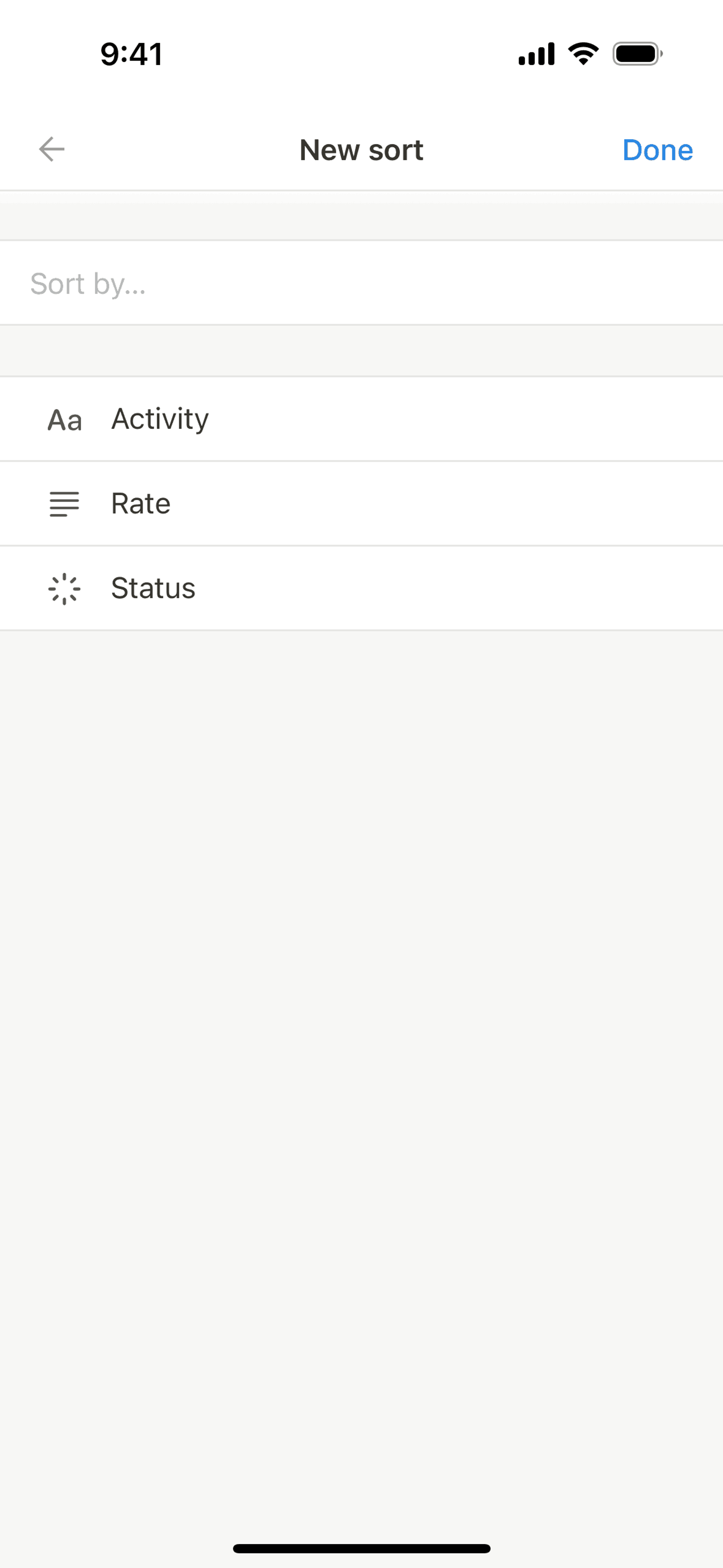 Notion iOS Collaboration interface screenshot 8