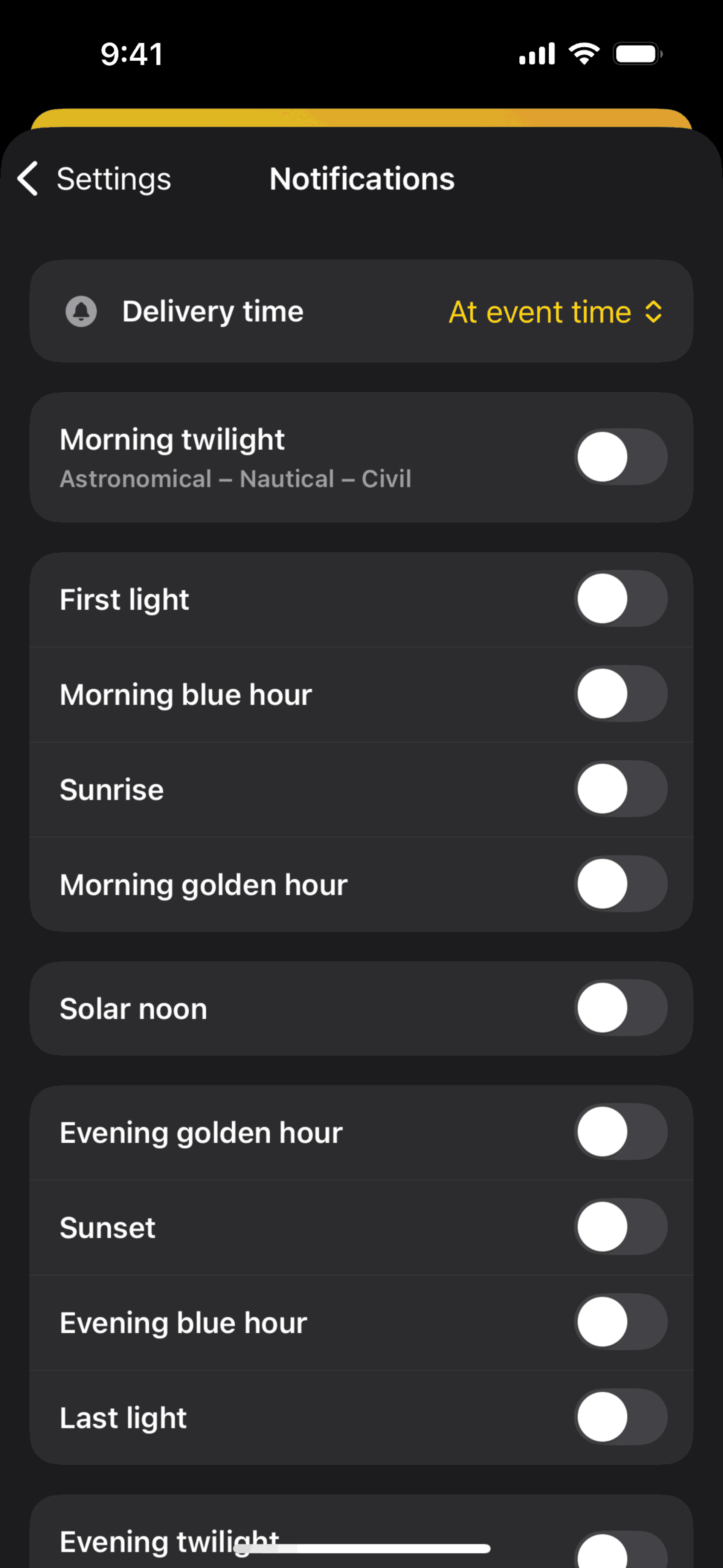 Sunlitt iOS Utilities interface screenshot 24