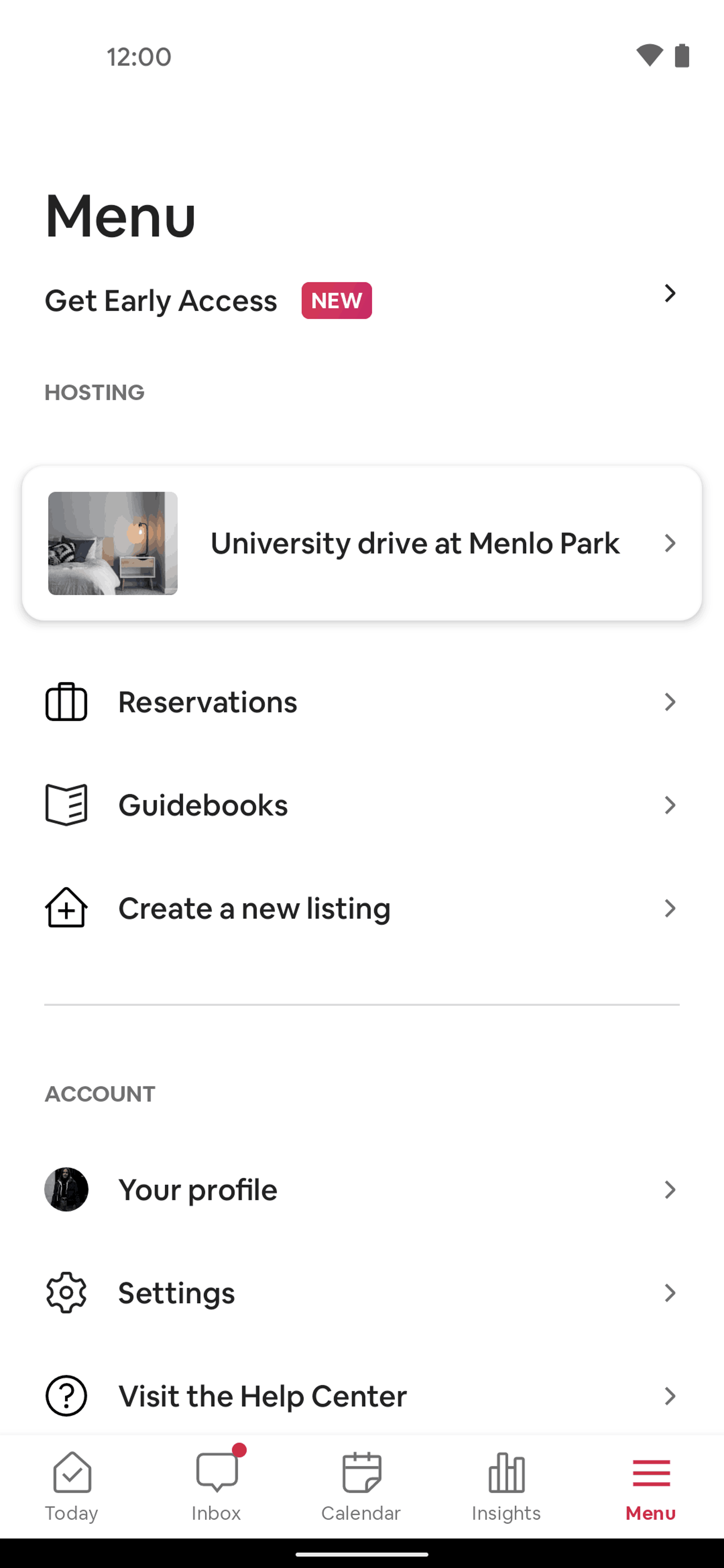 Airbnb Android Real Estate interface screenshot 8