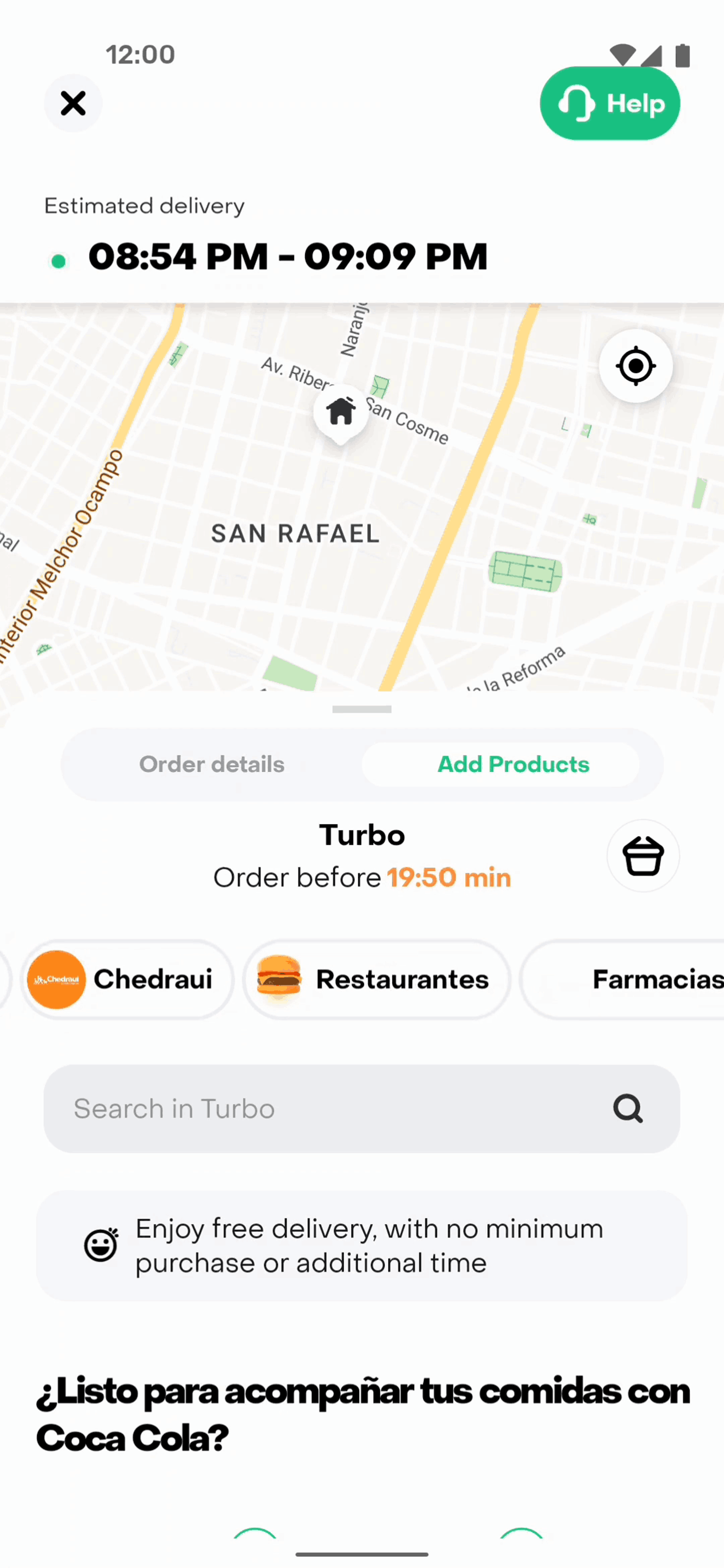 Rappi Android Food & Drink interface screenshot 15