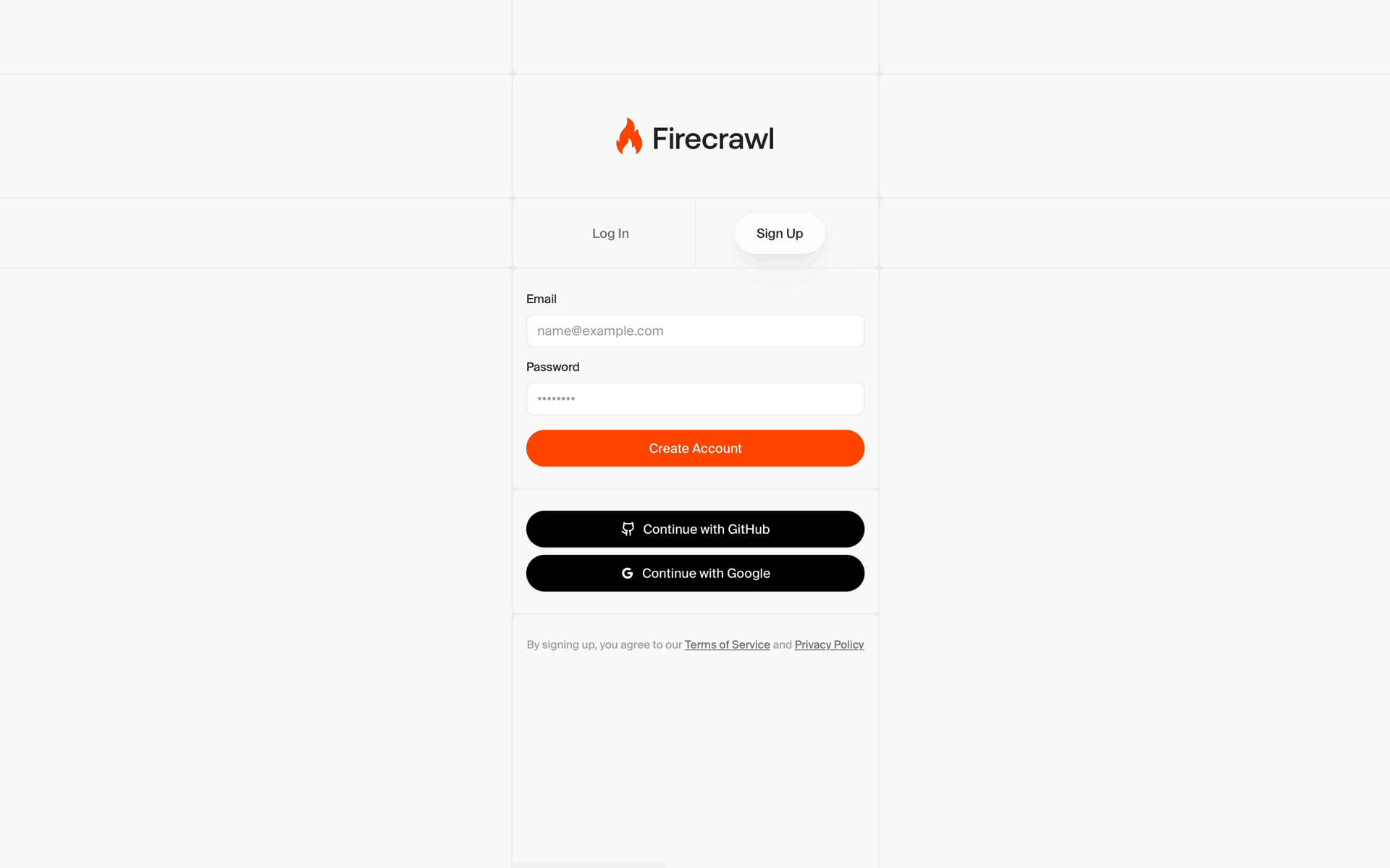 Firecrawl Web Developer Tools interface screenshot 2