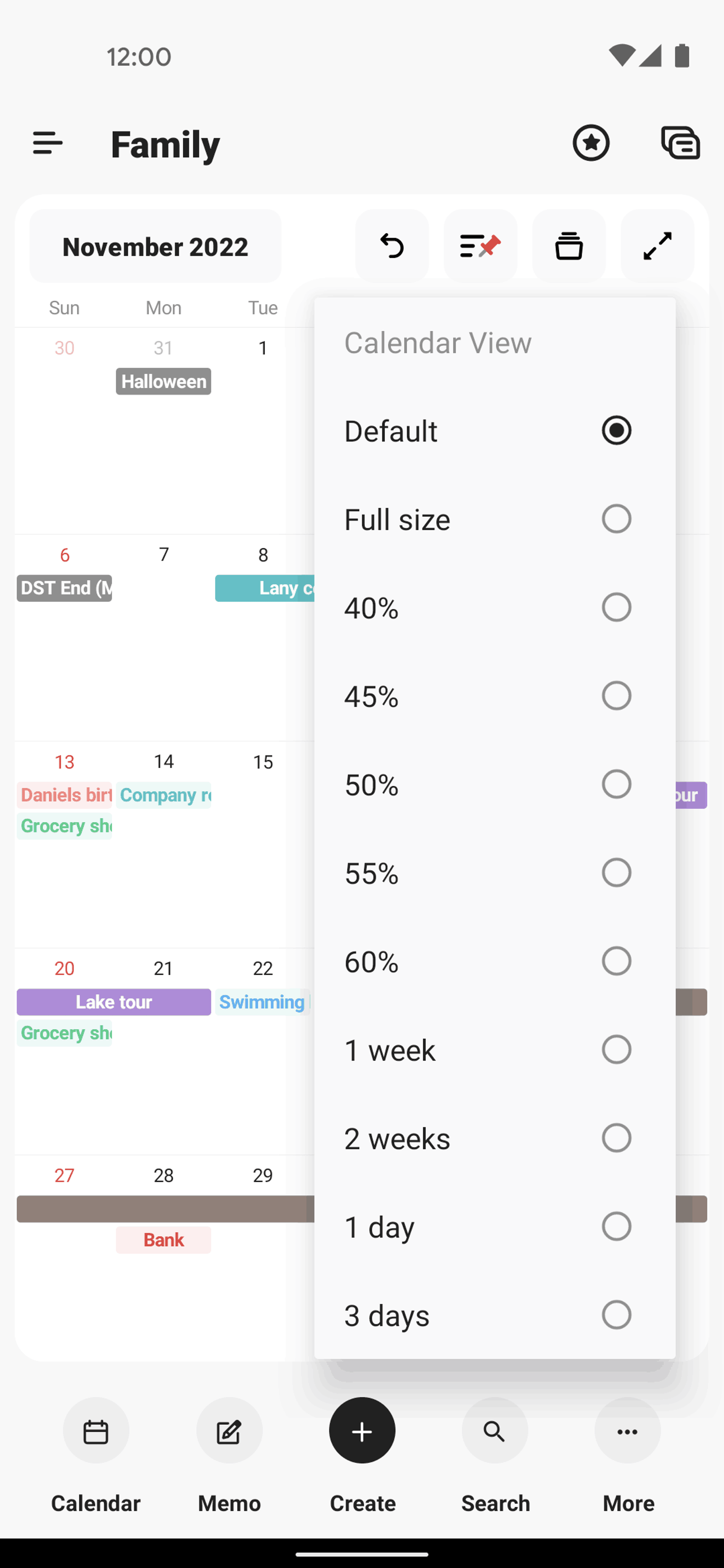 TimeTree Android Productivity interface screenshot 9