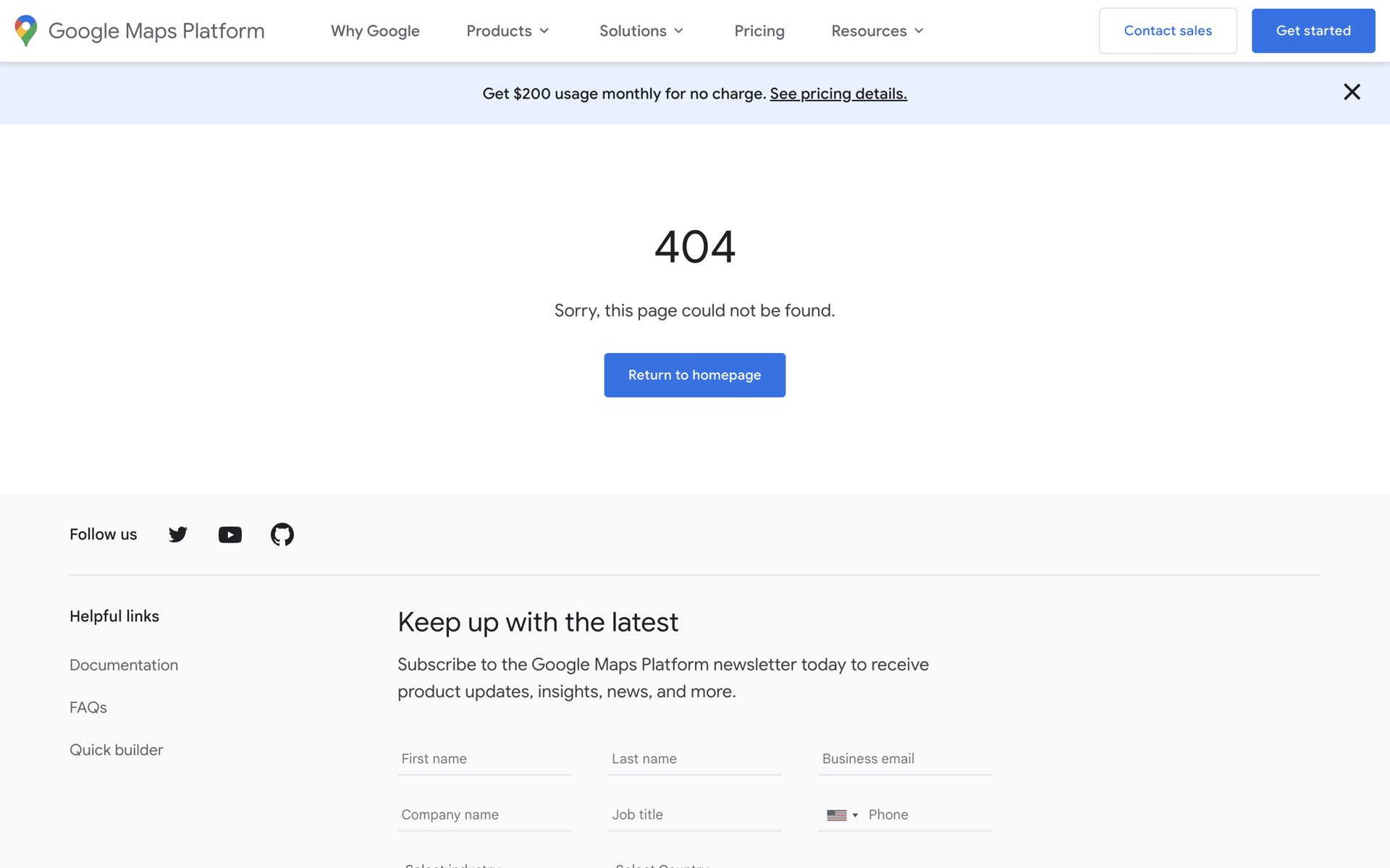 Google Maps Web Maps & Navigation interface screenshot 3