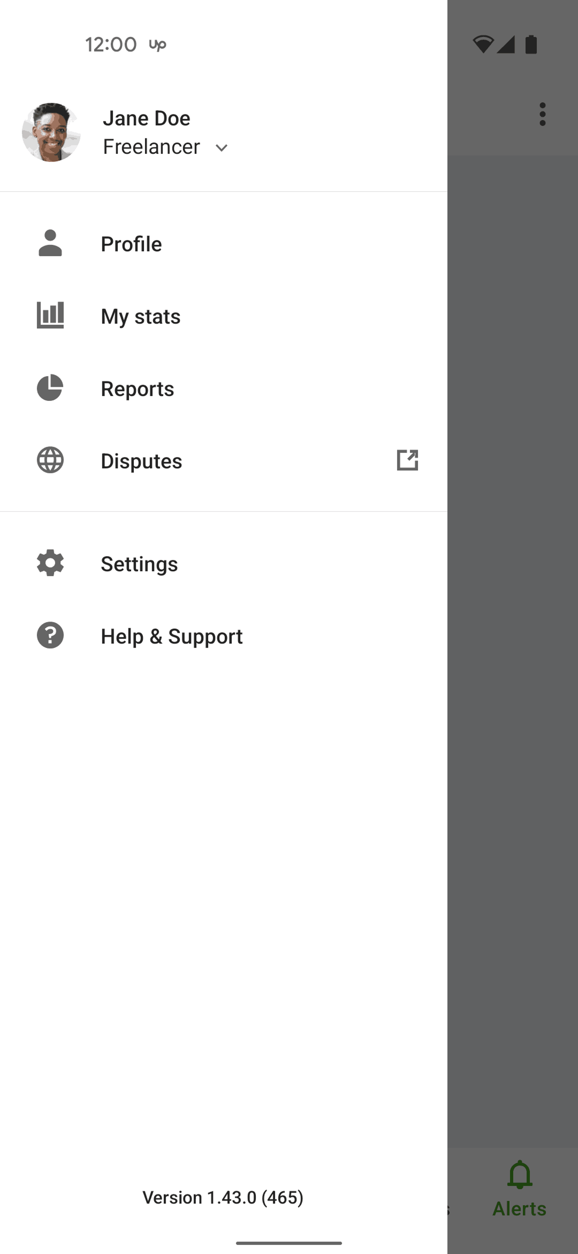 Upwork Android Business interface screenshot 7